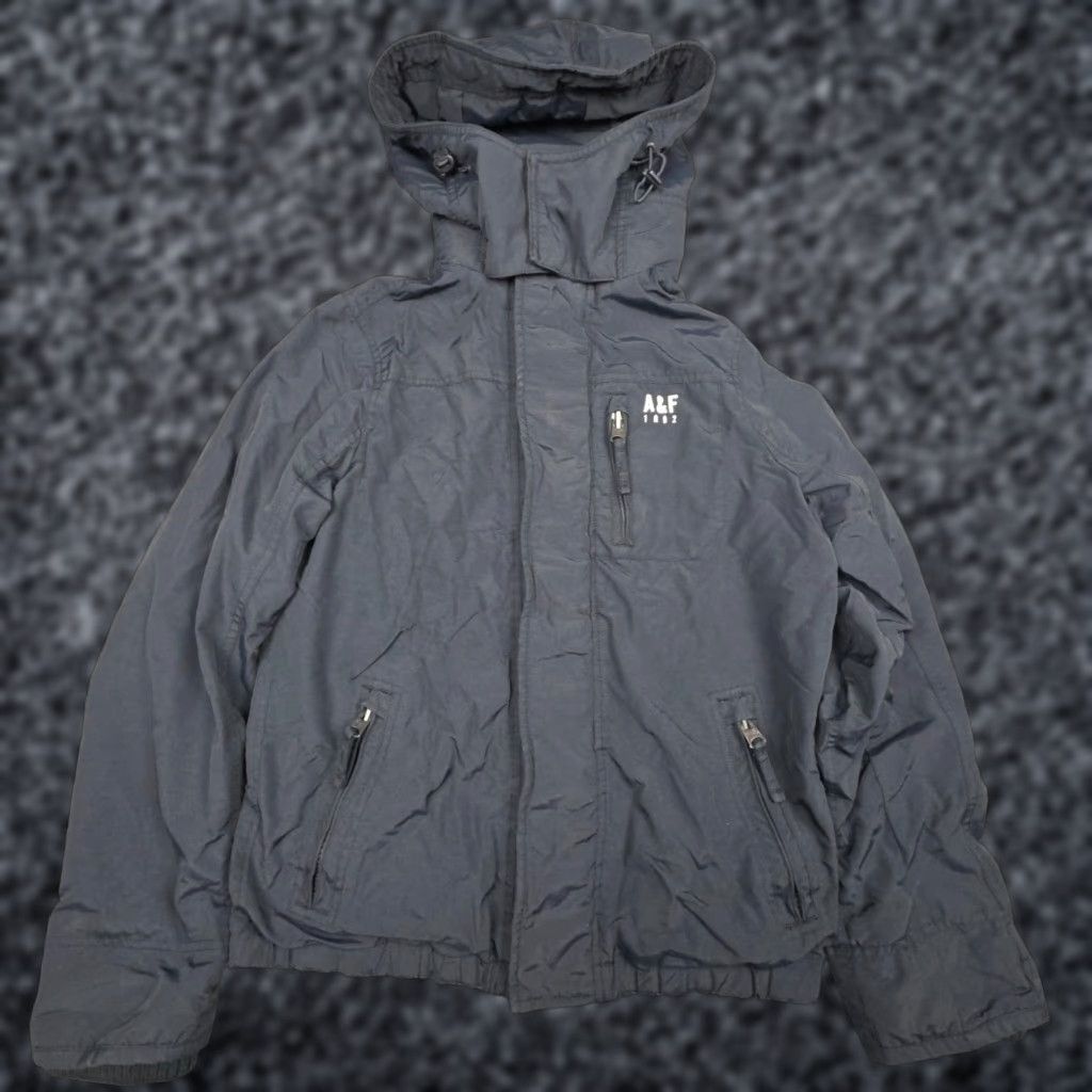 Abercrombie & Fitch Abercrombie & Fitch Weather Warrior Hooded Lined Softshell Jacket Coat Womens M Blue Parka Size M / US 6-8 / IT 42-44 - 1 Thumbnail