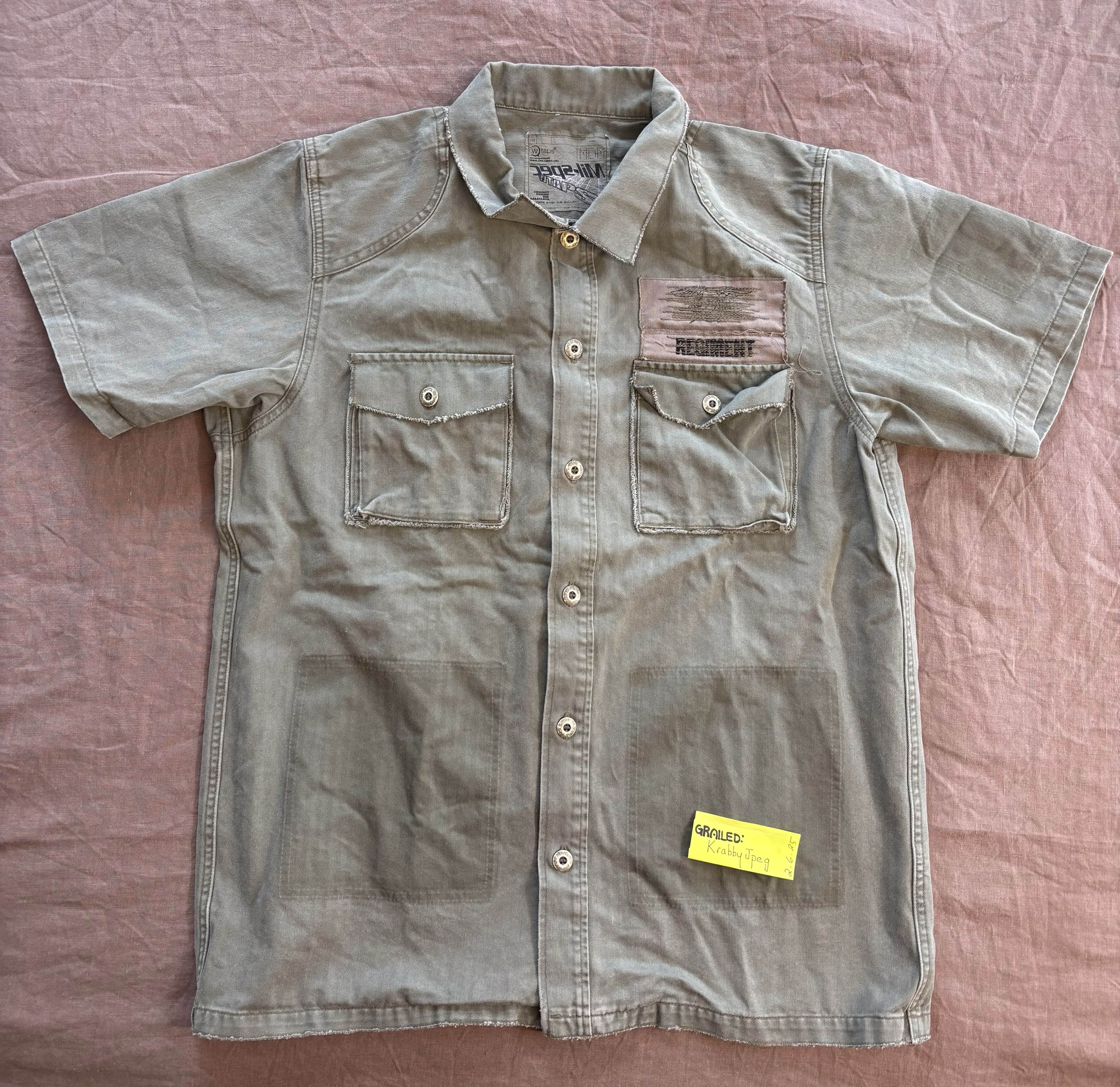 Wtaps DEADSTOCK WTAPS TSDT-MIL07 MIL-SPEC BUTTONDOWN Size US M / EU 48-50 / 2 - 3 Thumbnail