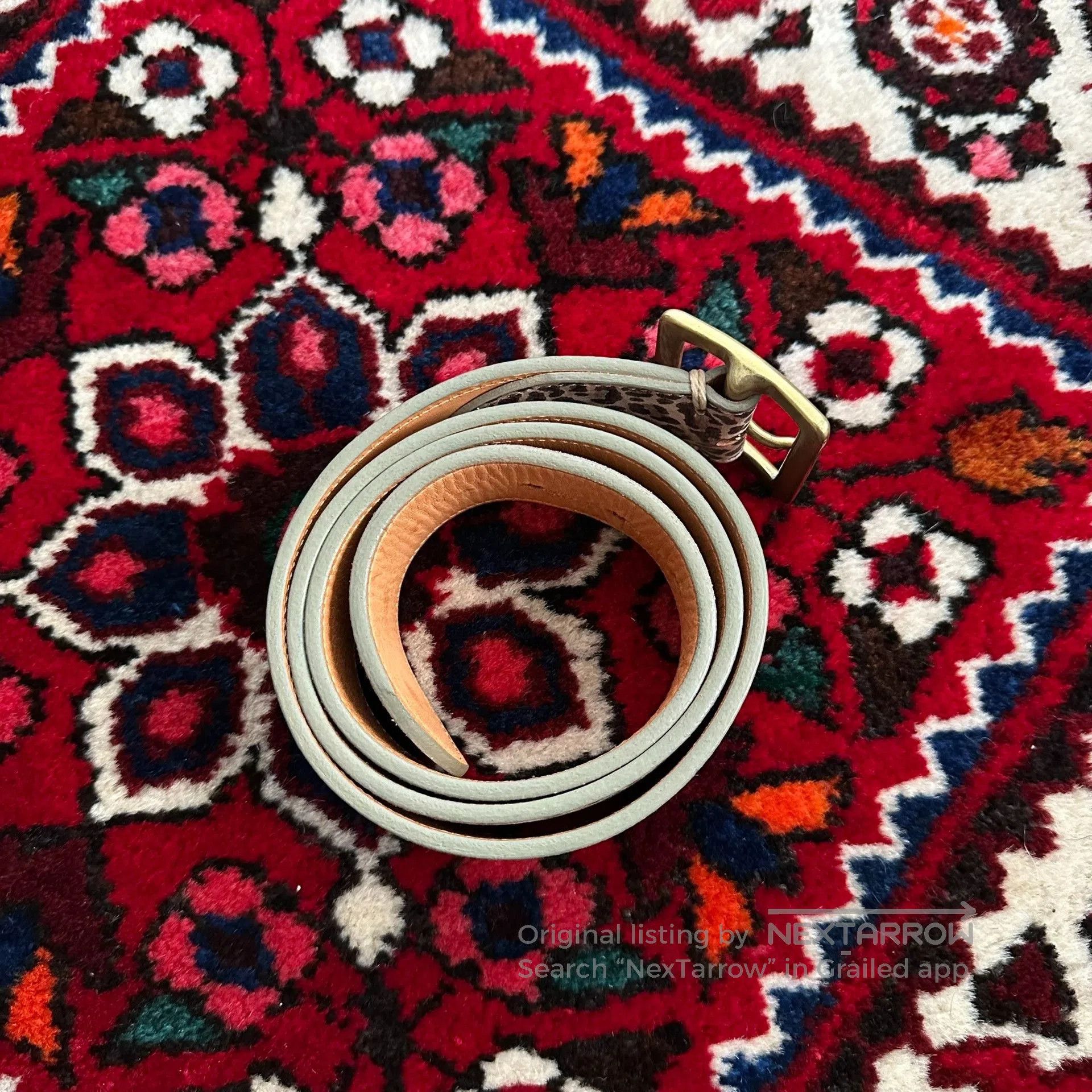 Visvim visvim 17ss Leopard Print Belt 36. Size ONE SIZE - 2 Thumbnail