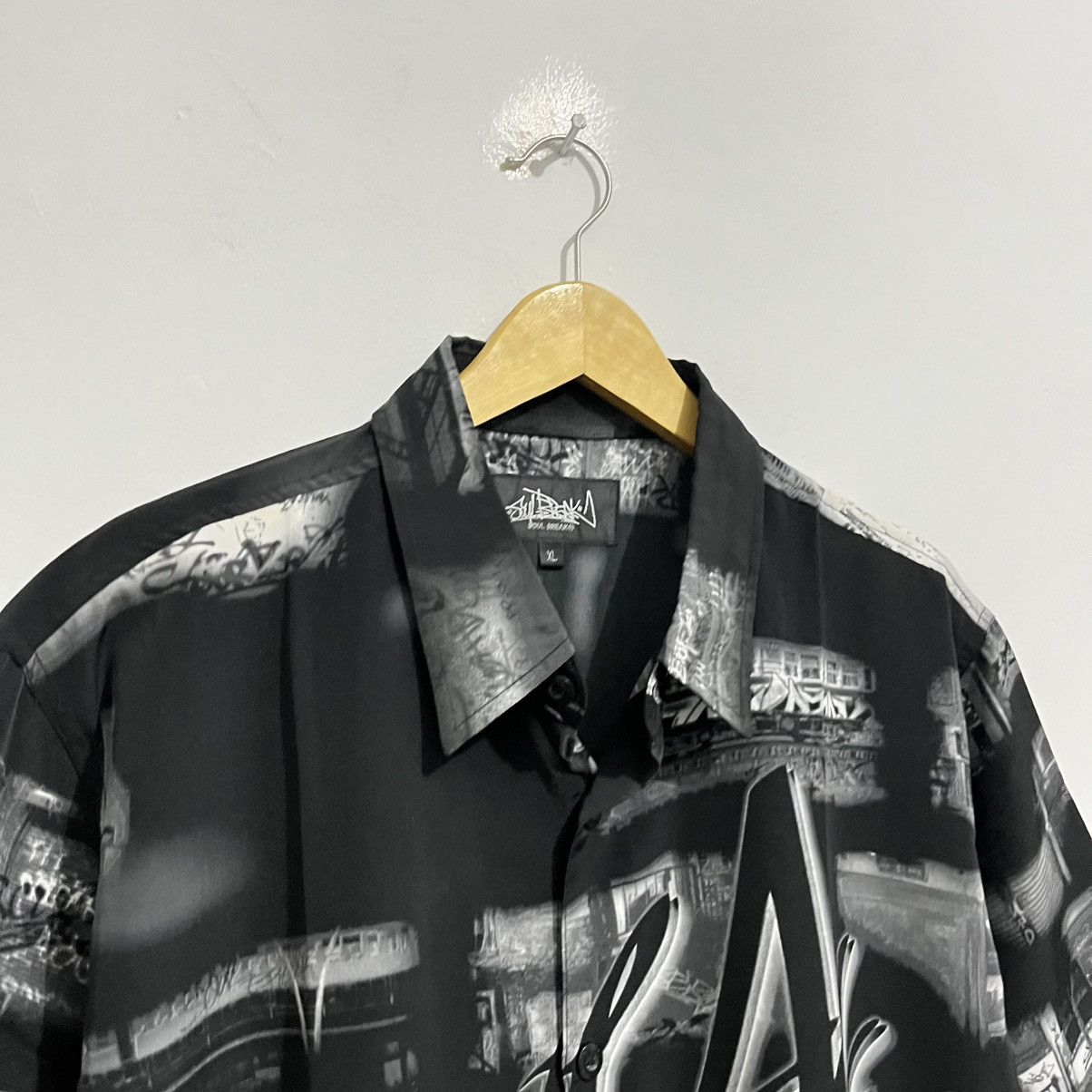 Japanese Brand Southpole Grafity Button Up - JUN25 Size US XL / EU 56 / 4 - 4 Thumbnail