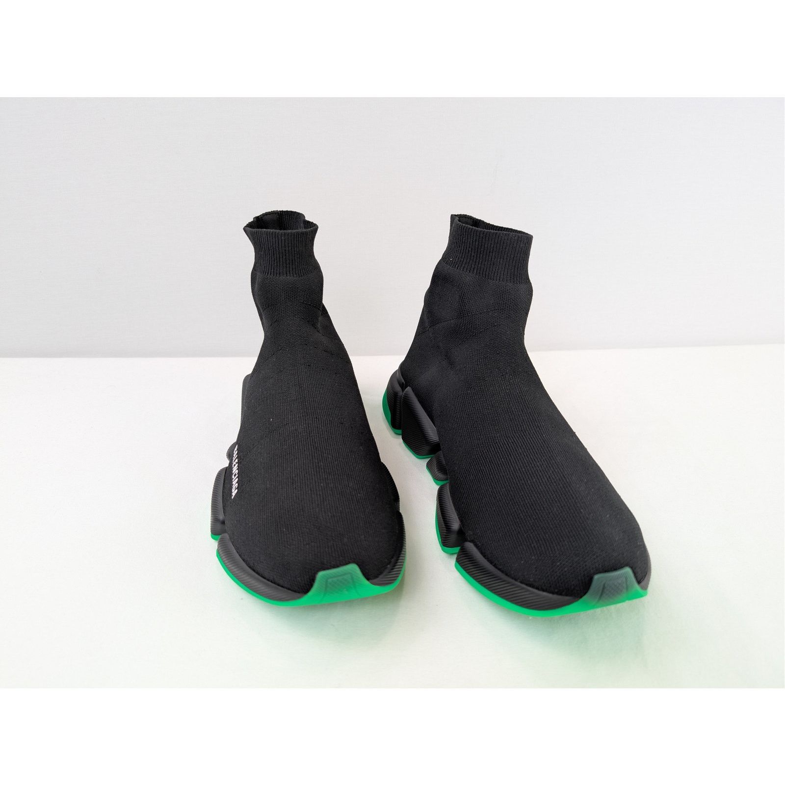 Balenciaga o1rshd1 Rec Knit/Clear Speed 2.0 Clearsole Sneakers in Black Size US 12 / EU 45 - 5 Thumbnail