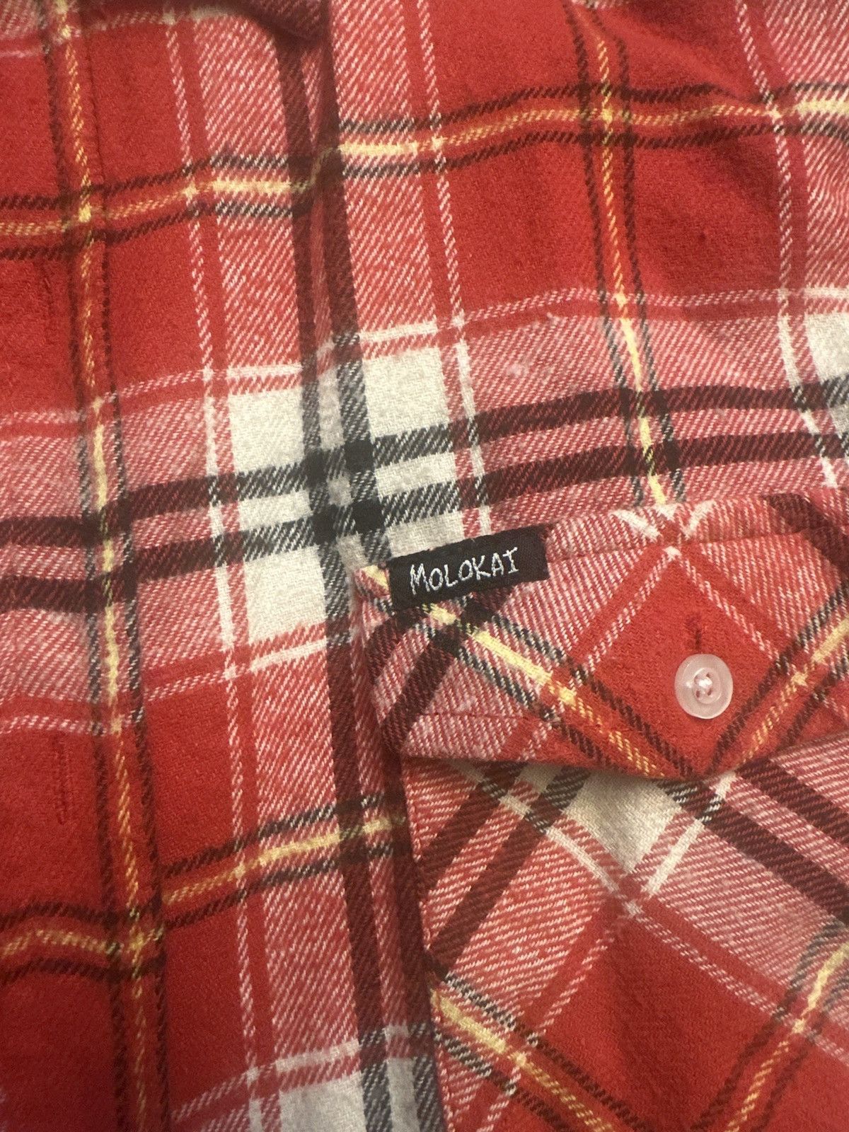 Molokai Surf Co. Molokai flannel red Size US L / EU 52-54 / 3 - 4 Thumbnail