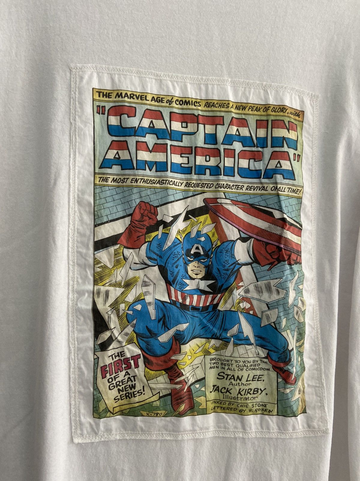 Marvel Comics CAPTAIN AMERICA MARVEL COMICS LONG SLEEVE Size US L / EU 52-54 / 3 - 6 Thumbnail