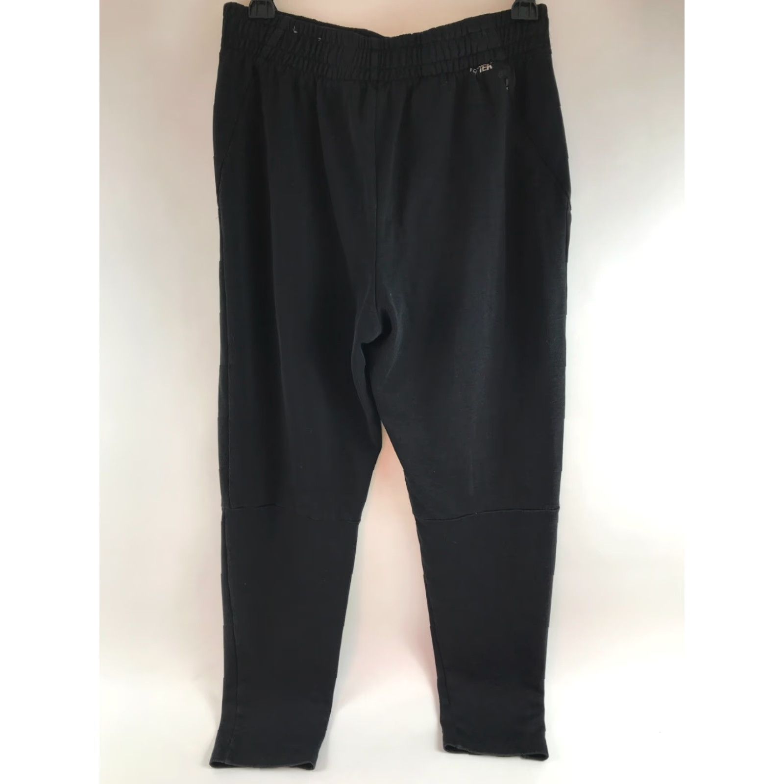 Tek Gear Tek Gear Jogger Mens Size S Solid Black DryTek Sweatpants w/ Pockets Pull On Size US 27 - 2 Thumbnail