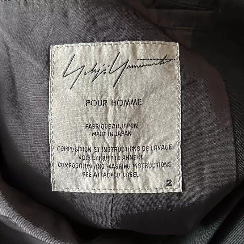 Yohji Yamamoto Yohji Yamamoto size 2 16ss special period totem suit 2501-N Size 38R - 7 Thumbnail