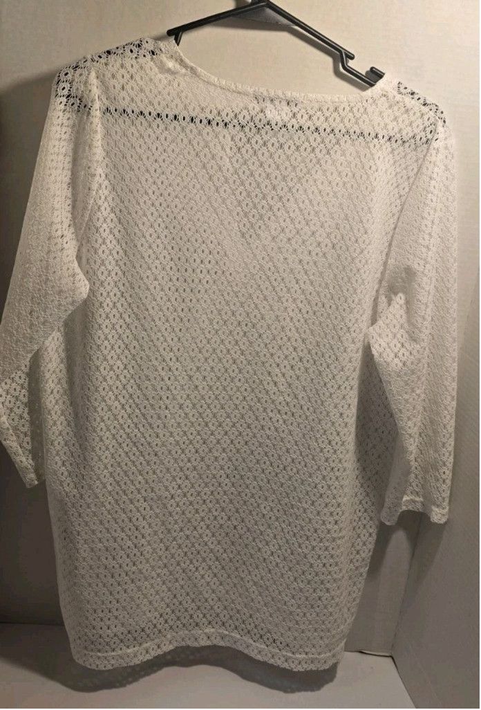 Liz Claiborne Liz Claiborne Women's Blouse Size Lg Size L / US 10 / IT 46 - 3 Thumbnail