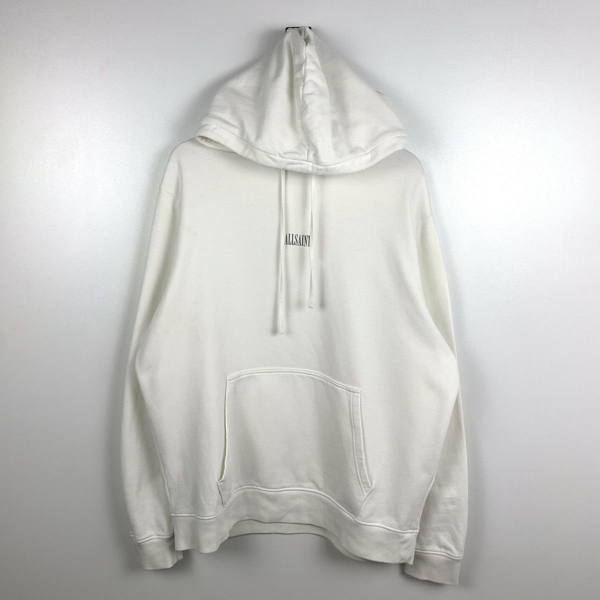 Allsaints AllSaints Big Logo Hoodie White State Oth Hoody Size M Size US M / EU 48-50 / 2 - 1 Thumbnail