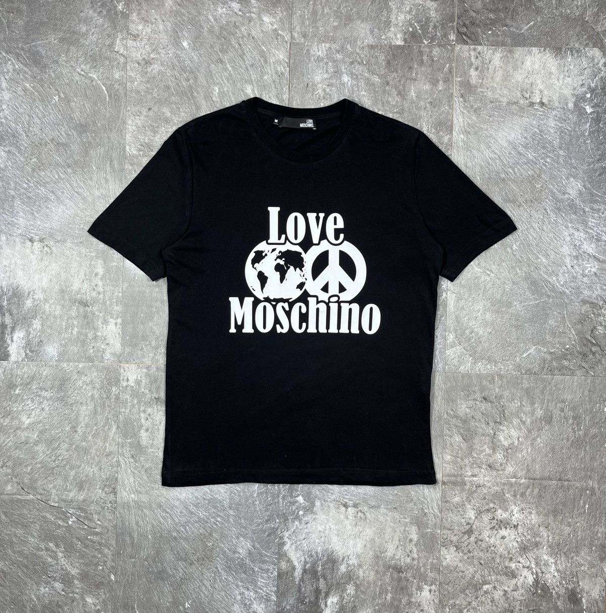 Moschino Love Moschino Vintage Designer T Shirt Big Logo Size US M / EU 48-50 / 2 - 1 Thumbnail