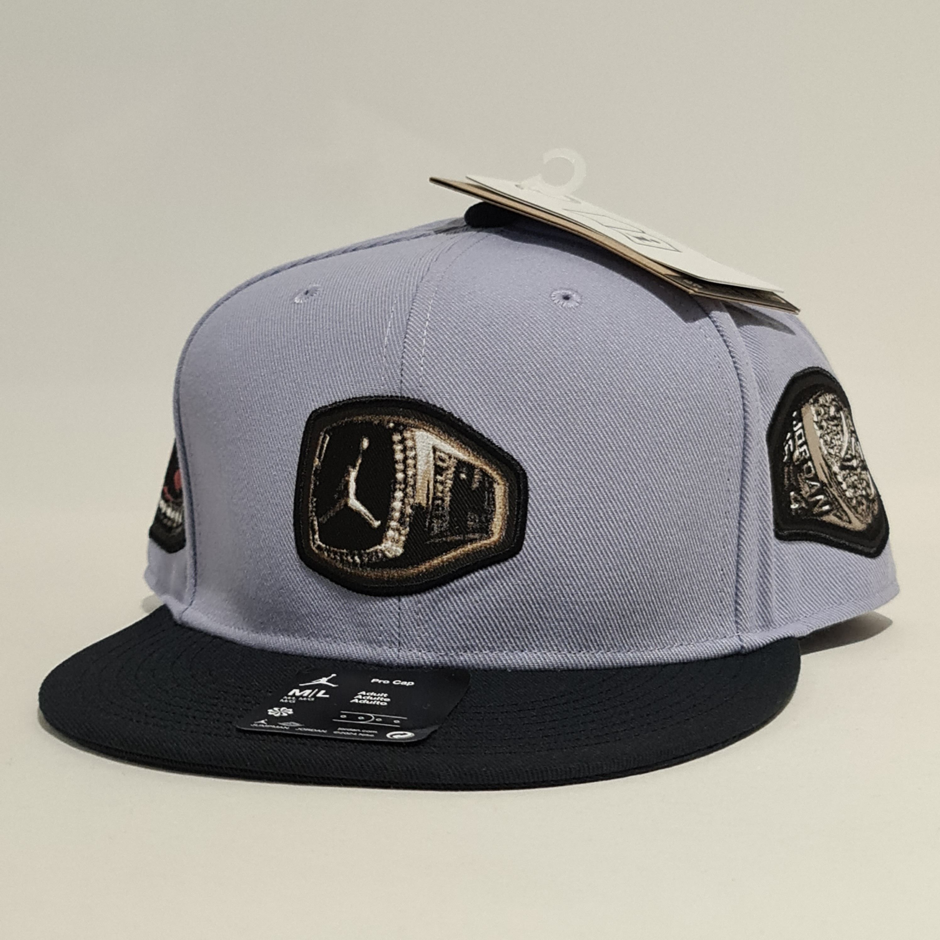 Jordan Brand Jordan Cap Snapback 'Flight MVP Champ Rings' Indigo/Black Size ONE SIZE - 1 Thumbnail