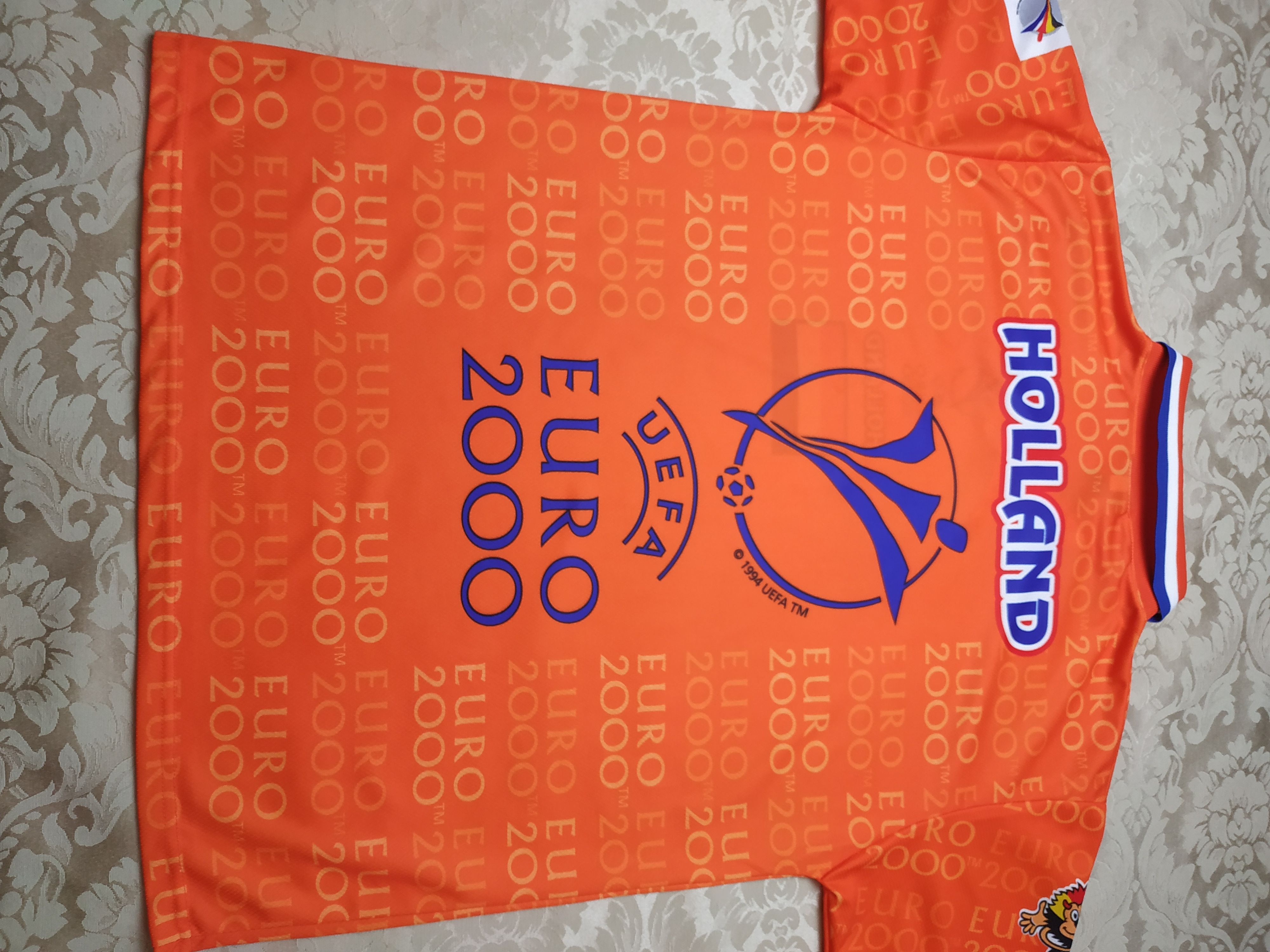 UEFA Netherlands RARE HOLLAND UEFA EURO 2000 Soccer jersey Size US XL / EU 56 / 4 - 7 Thumbnail