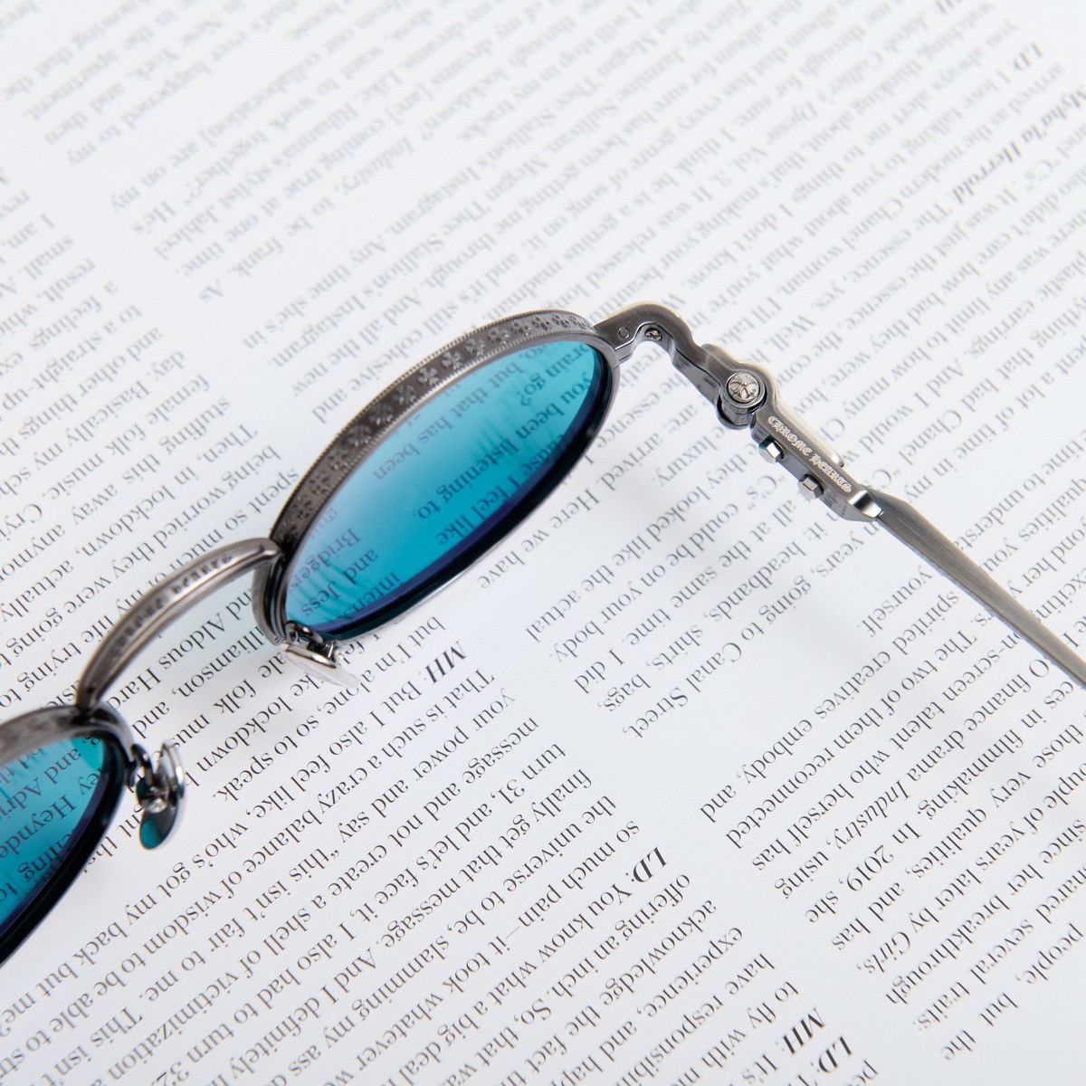 Chrome Hearts CHROME HEARTS HONEY DIPPED PEWTER SUNGLASSES Size ONE SIZE - 7 Thumbnail