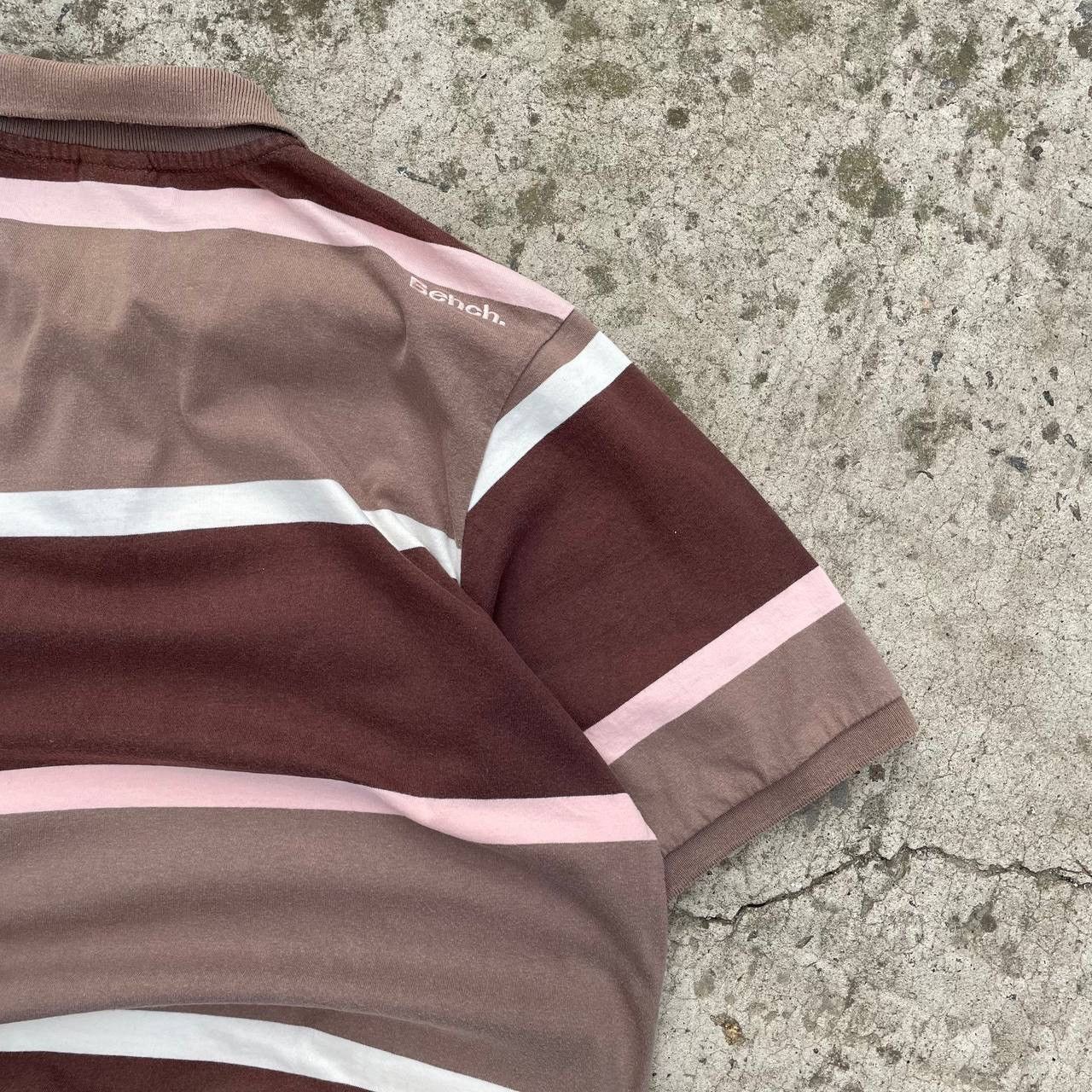 Bench Vintage Trend Striped Polo Bench Size L Grunge Avantgarde Size US L / EU 52-54 / 3 - 3 Thumbnail