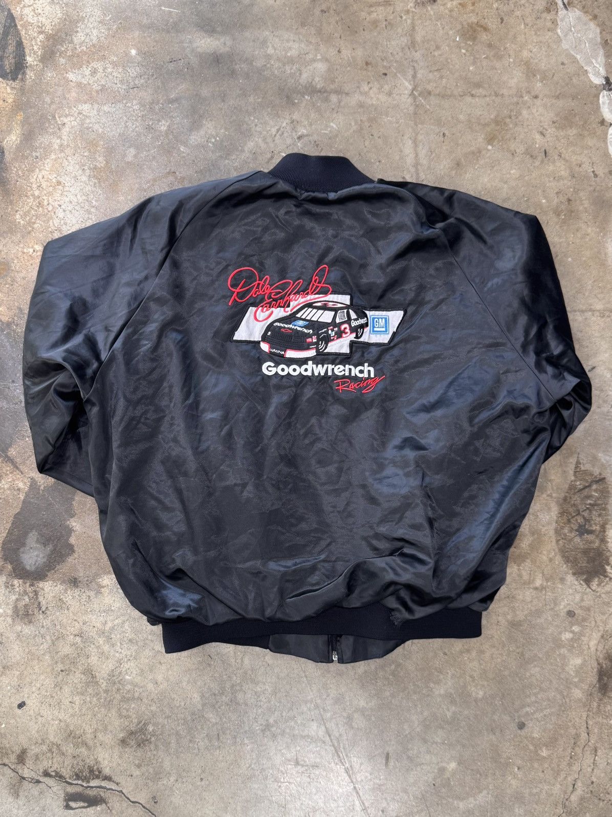 Vintage Vintage Dale Earnhardt GoodWrench Racing Bomber Jacket XL Size US XL / EU 56 / 4 - 2 Thumbnail