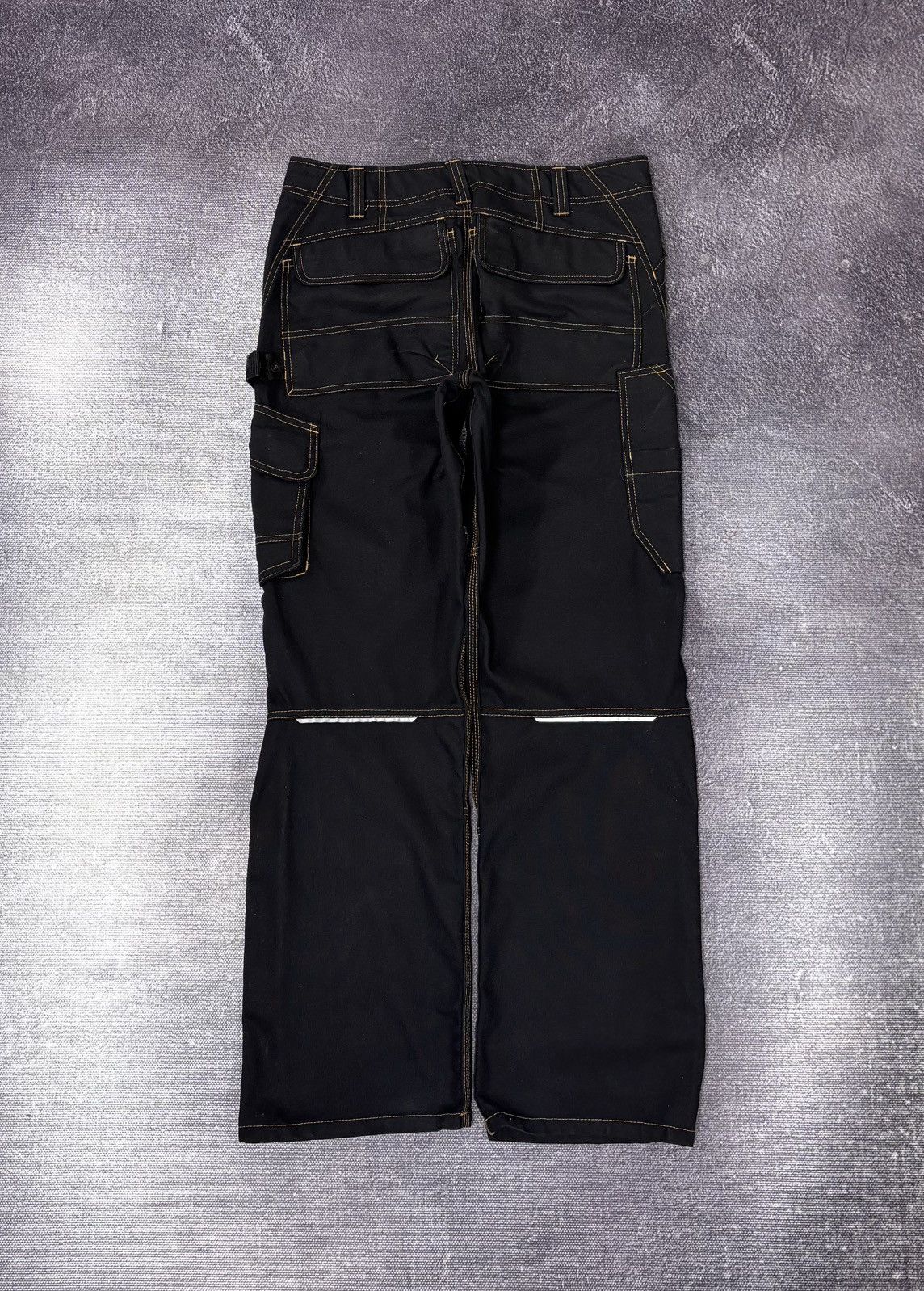 Other Mascot Men’s Black Work Utility Cargo Pants Size US 32 / EU 48 - 2 Thumbnail