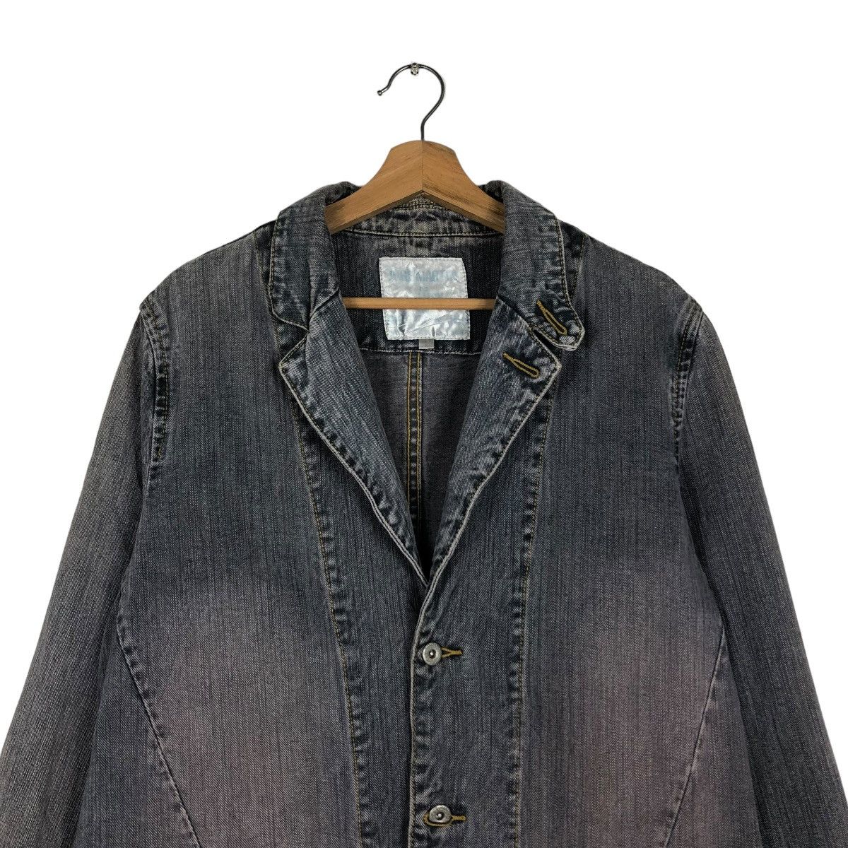 Japanese Brand 📌VINTAGE CHORE WORK DENIM JACKET JAPAN ISSEY MIYAKE Size US L / EU 52-54 / 3 - 4 Thumbnail