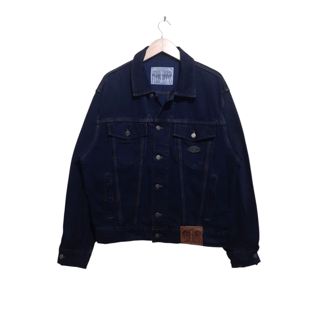 Gianfranco Ferre Vintage Gianfranco Ferre Jeans Indigo Denim Jacket Size US L / EU 52-54 / 3 - 1 Thumbnail