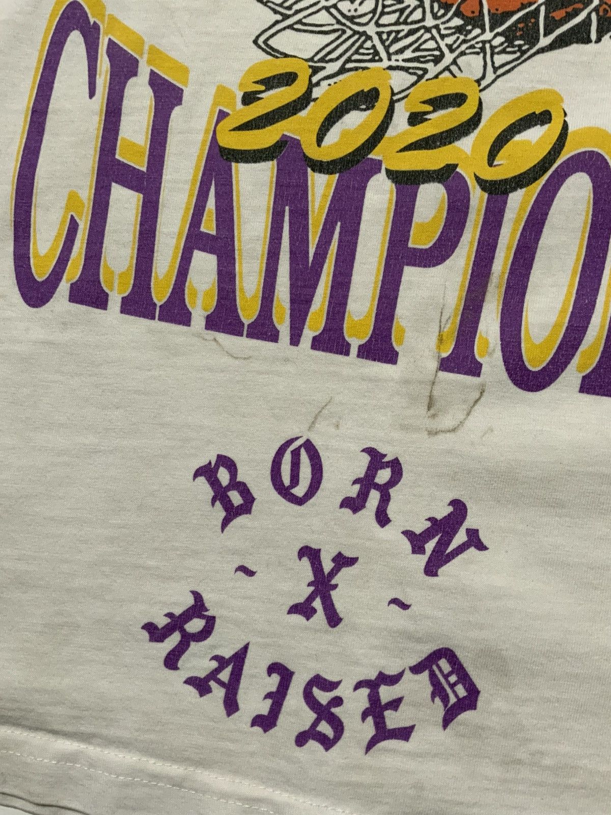 Born X Raised × NBA Born X Raised Los Angeles Lakers Champions Basketball TShirt Size US S / EU 44-46 / 1 - 7 Thumbnail