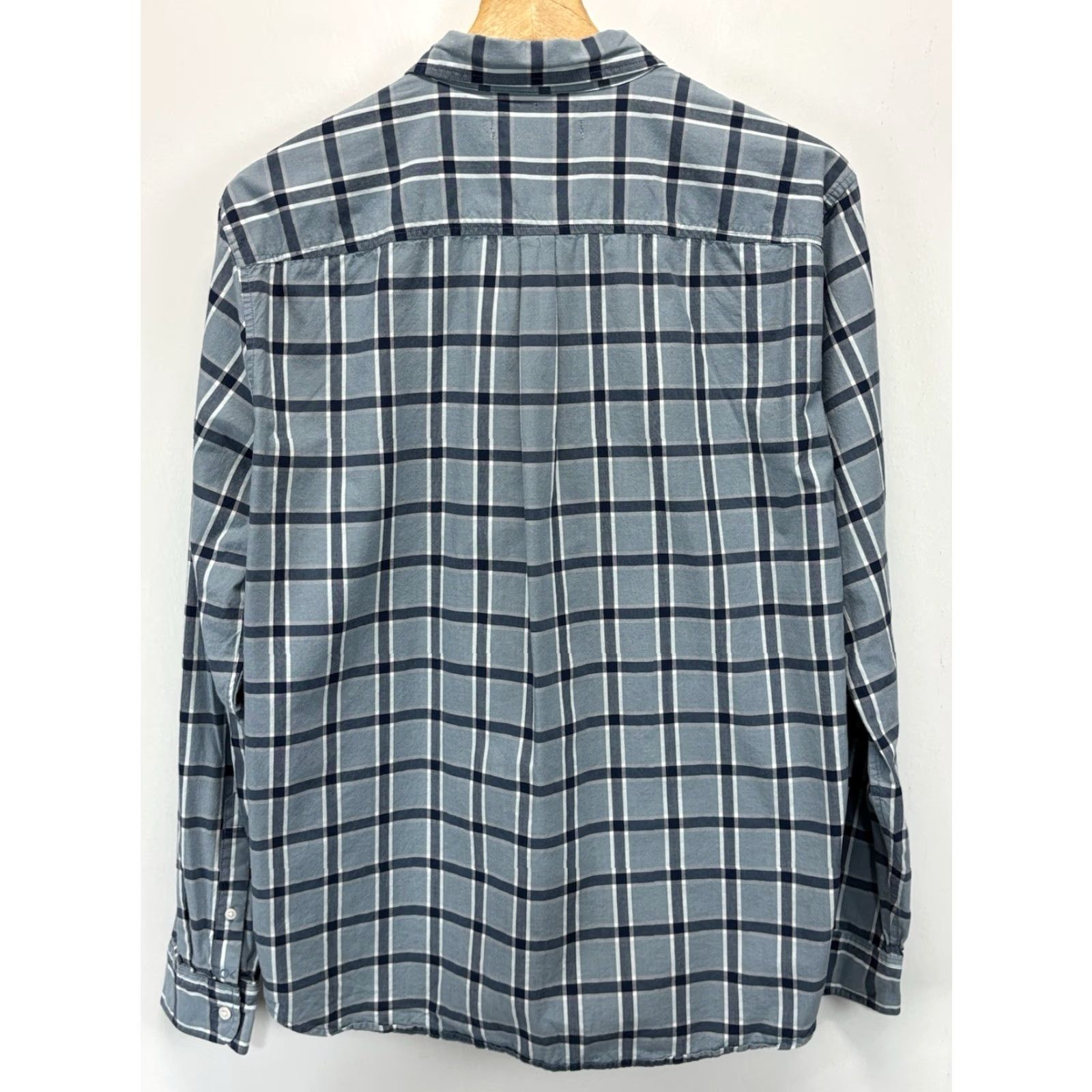 Outerknown VINTAGE? Outerknown Plaid Shirt Large Men’s Blue 100% Organic Cotton Long Sleeve Button-Up Collared Modern Regular L Mens Size US L / EU 52-54 / 3 - 3 Thumbnail