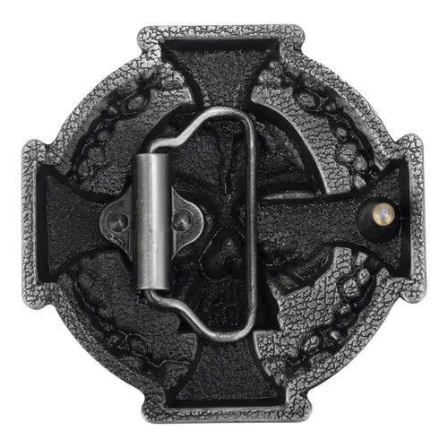Leather × Vintage Vintage Skull Leather Buckle Belt Size ONE SIZE - 3 Thumbnail