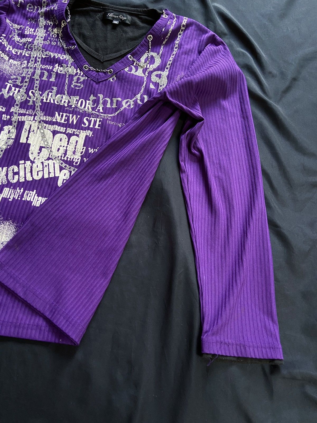 Isamu Katayama Backlash TIME STEP DOUBLE LAYER POEM LONG SLEEVE Size US M / EU 48-50 / 2 - 5 Thumbnail