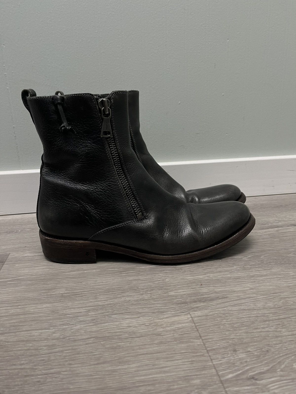 John Varvatos 🔥 Parisian double zip boot. 10 Size US 10 / EU 43 - 5 Thumbnail