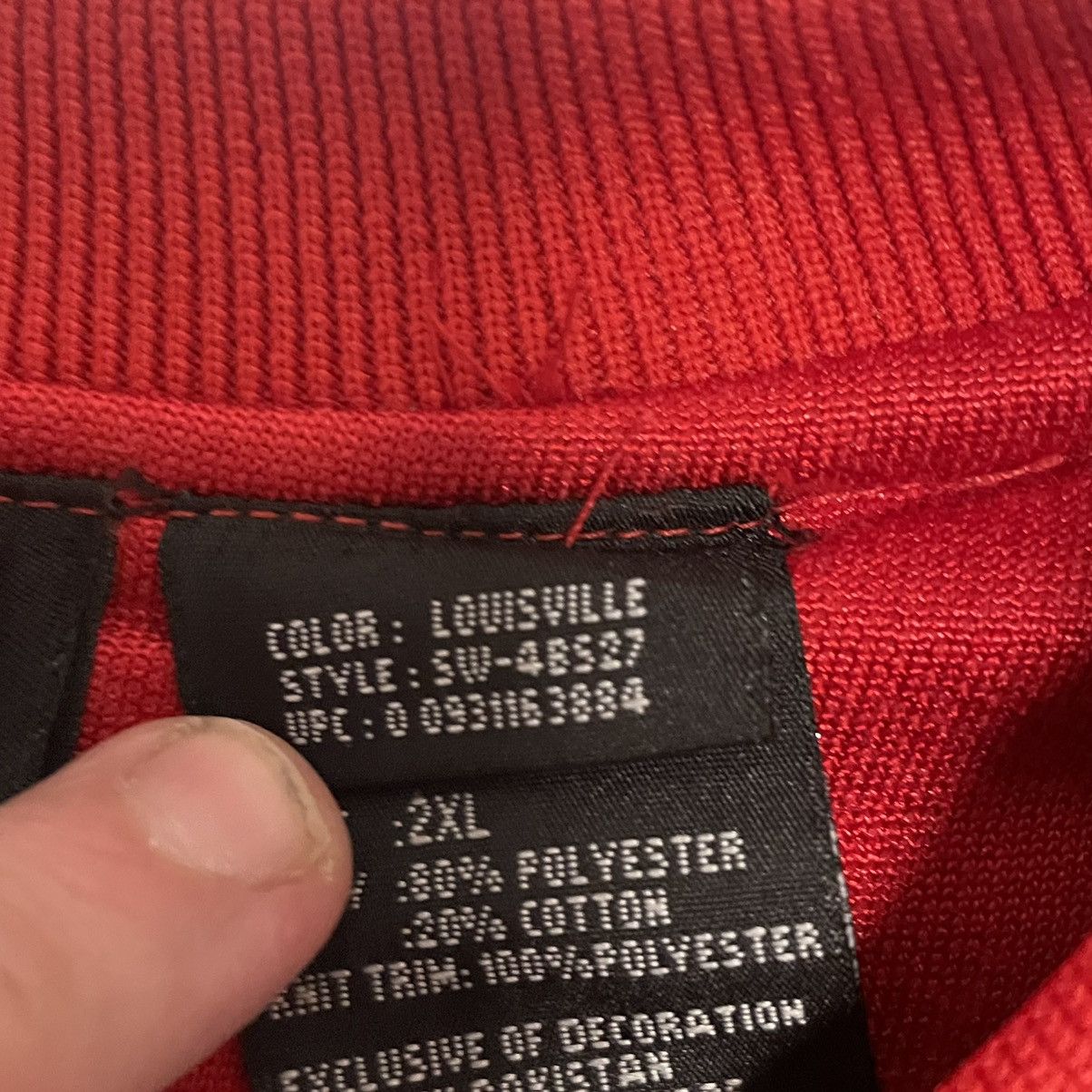MLB × Starter Vintage Team Starter Louisville Cardinals Sideline Pullover Size US XXL / EU 58 / 5 - 12 Thumbnail