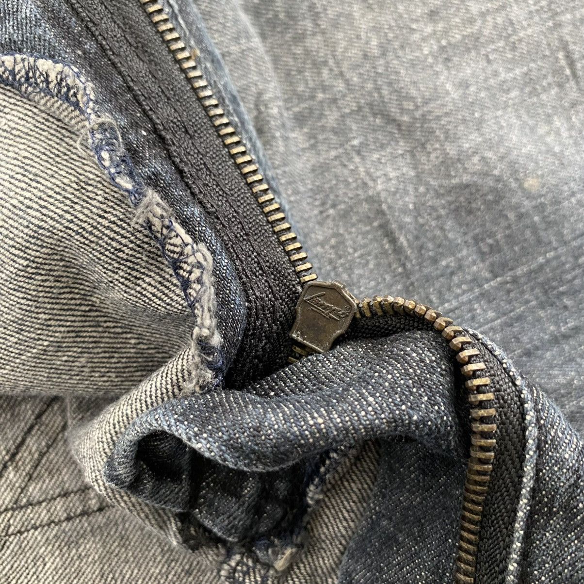 Balmain 2000’s Balmain Paris “Padded” Knee Biker Denim Jeans Size US 34 / EU 50 - 11 Thumbnail