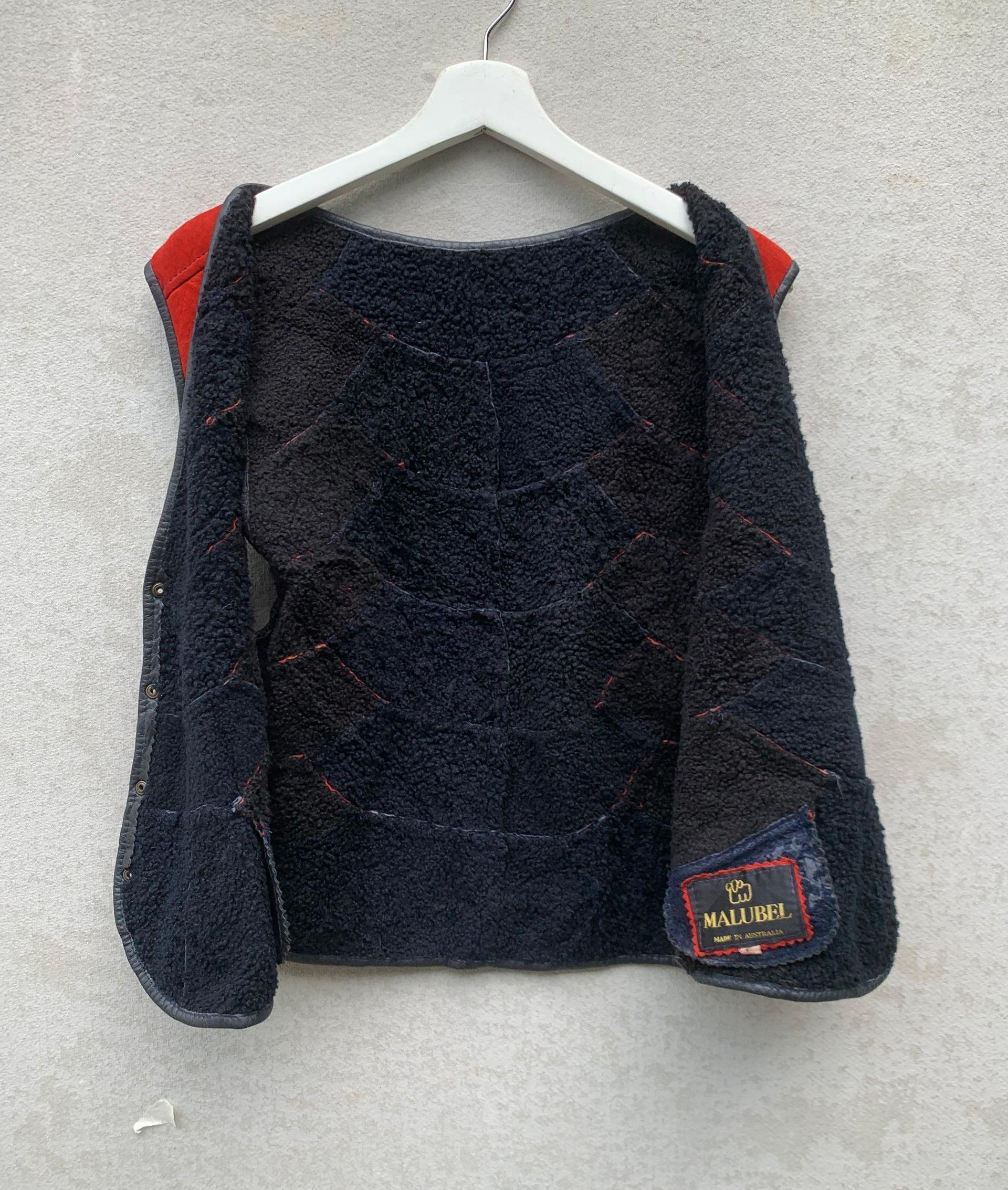 Vintage Vintage MALUBEL Australia Leather Vest Size US M / EU 48-50 / 2 - 4 Thumbnail