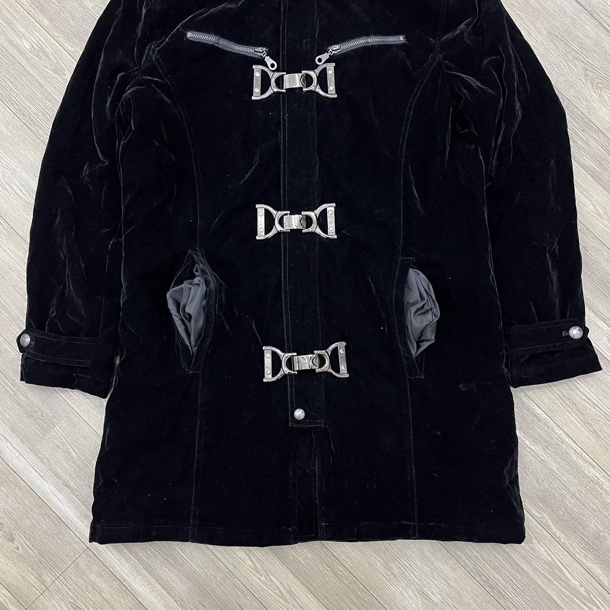 If Six Was Nine × In The Attic × Le Grande Bleu (L.G.B.) Vintage In The Attic Velour Fireman Parka Fur Jacket Size US L / EU 52-54 / 3 - 6 Thumbnail