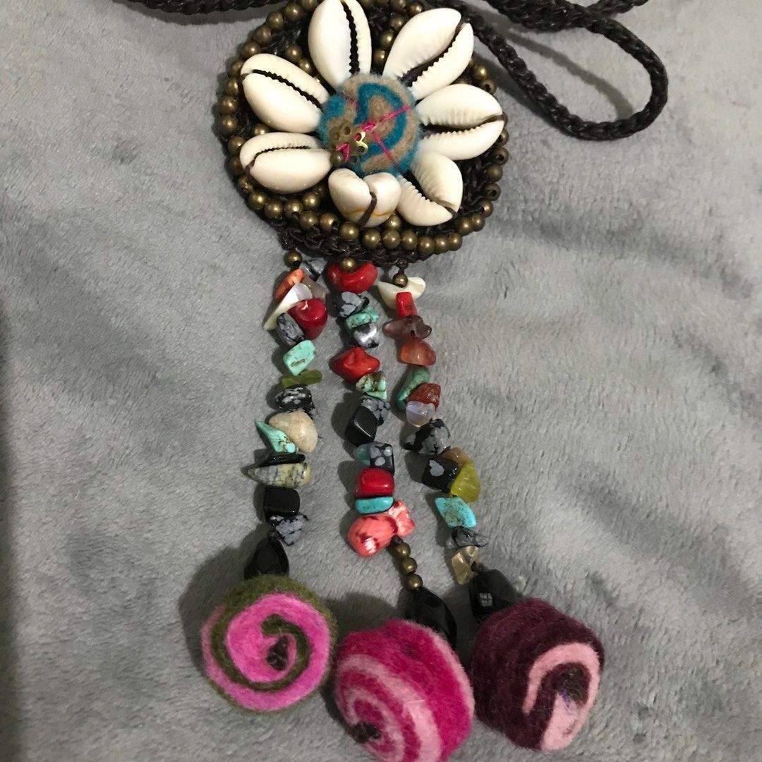 If Six Was Nine Y2K Shell Ethnic Necklace Size ONE SIZE - 4 Thumbnail
