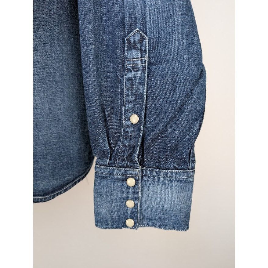 Visvim o1rshd1 Social Sculpture Shirt in Indigo Size US M / EU 48-50 / 2 - 7 Thumbnail