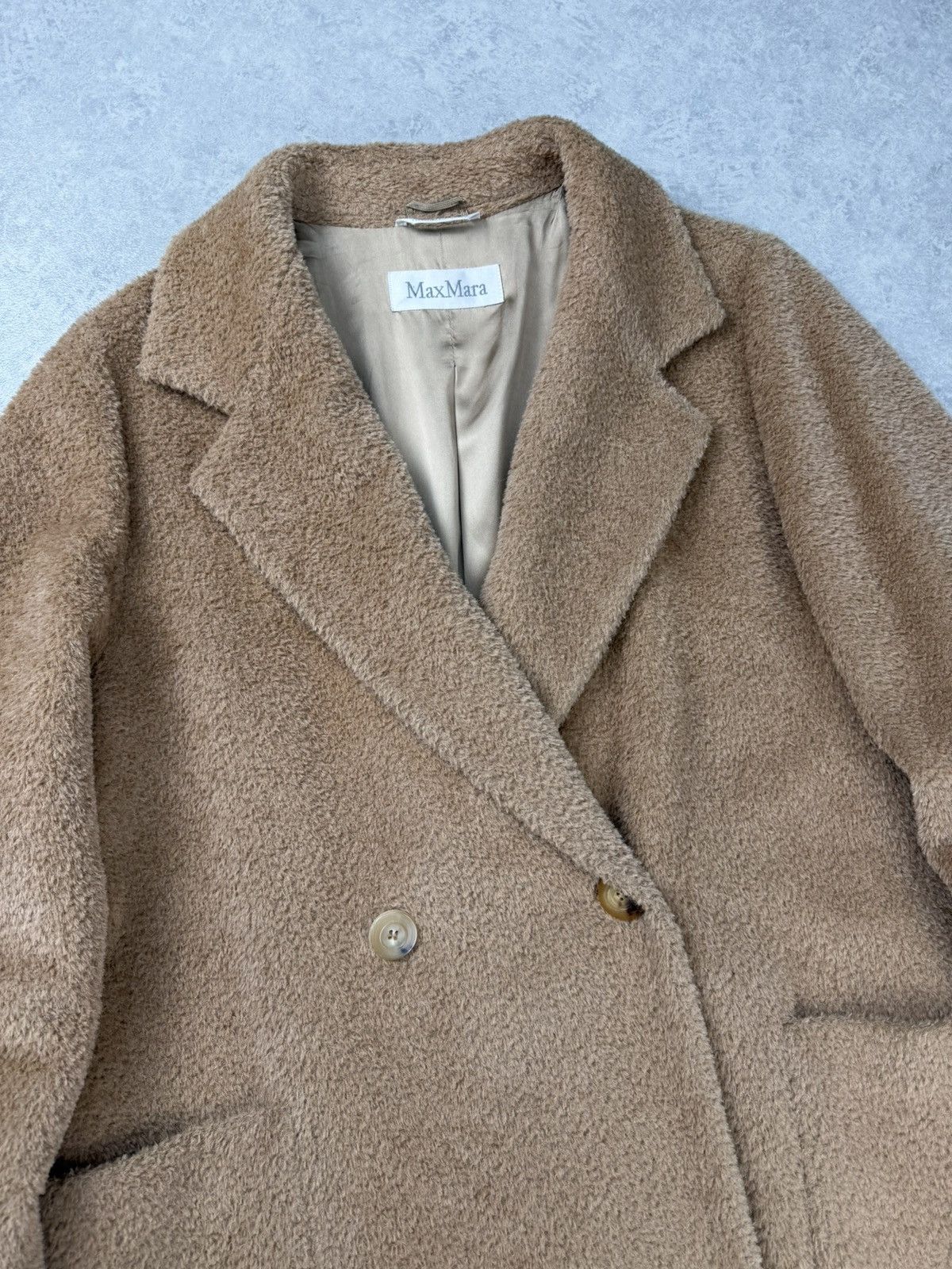 Max Mara Max Mara Alpaca Wool Teddy Bear Coat Size US 12 Size XL / US 12-14 / IT 48-50 - 5 Thumbnail