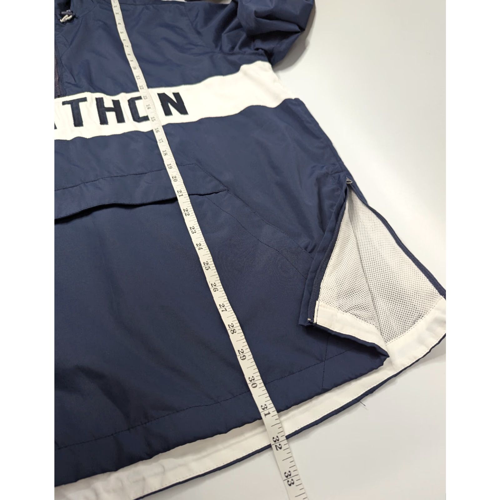 Vintage VINTAGE? No — (not vintage) The Marathon Clothing TMC Anorak Jacket Mens XL Navy Pullover Logo Crenshaw Size US XL / EU 56 / 4 - 6 Thumbnail