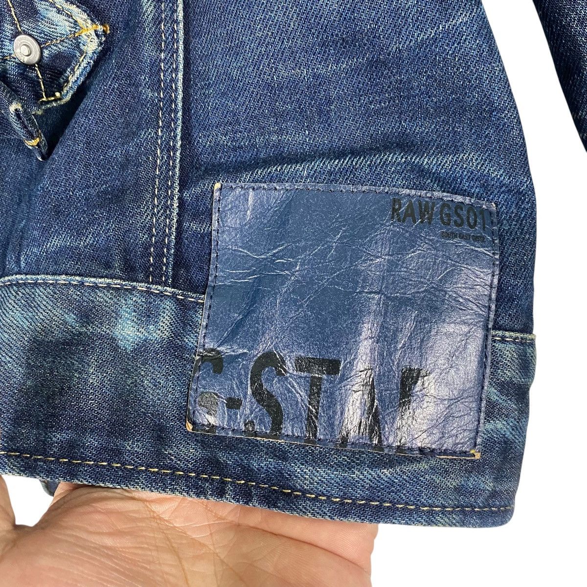 G-Star G-star Raw Arc Slim 3D Denim Jacket XS Size Blue Colour Size US XS / EU 42 / 0 - 17 Thumbnail