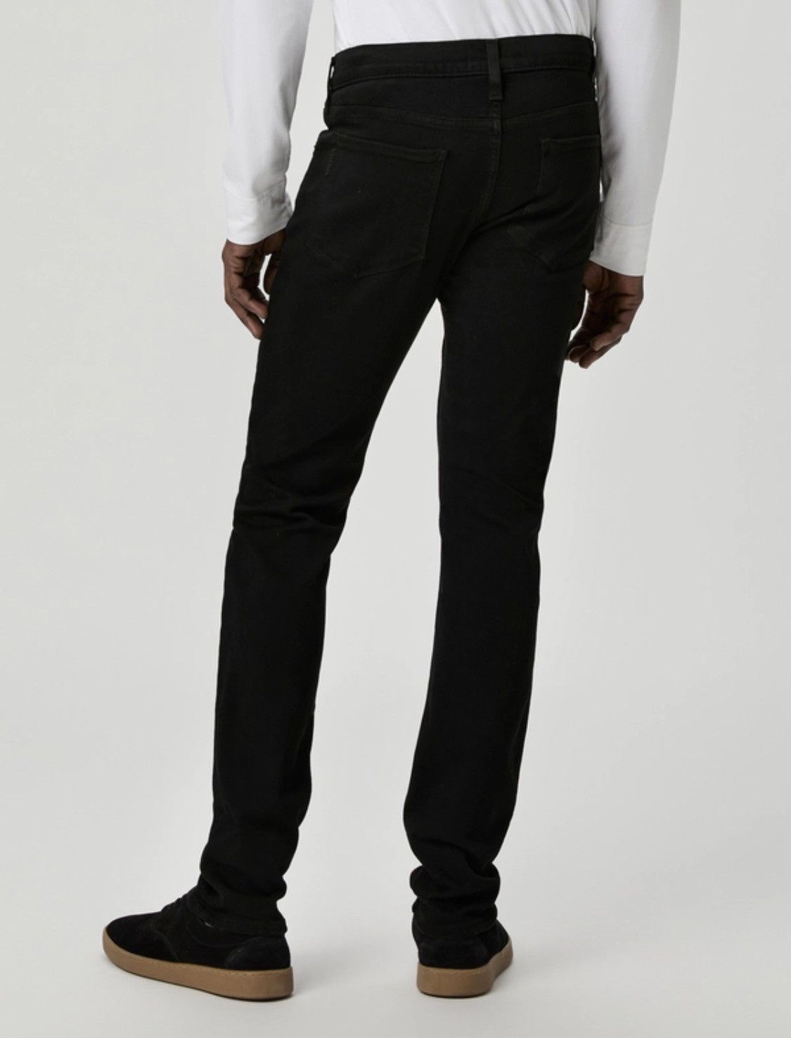 Paige Transcend Lennox 32” Slim Jean ‘Black Shadow’ Size US 32 / EU 48 - 4 Thumbnail