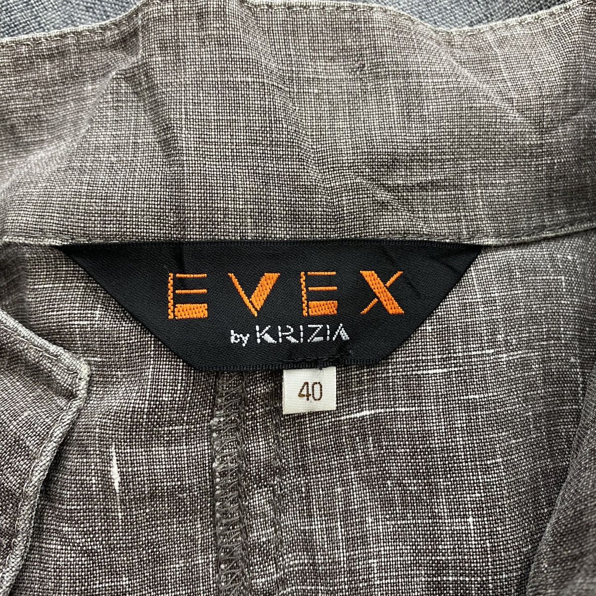 Vintage Vintage EVEX by KRIZIA Italian Designer Grey Denim Jeans Size US M / EU 48-50 / 2 - 4 Thumbnail