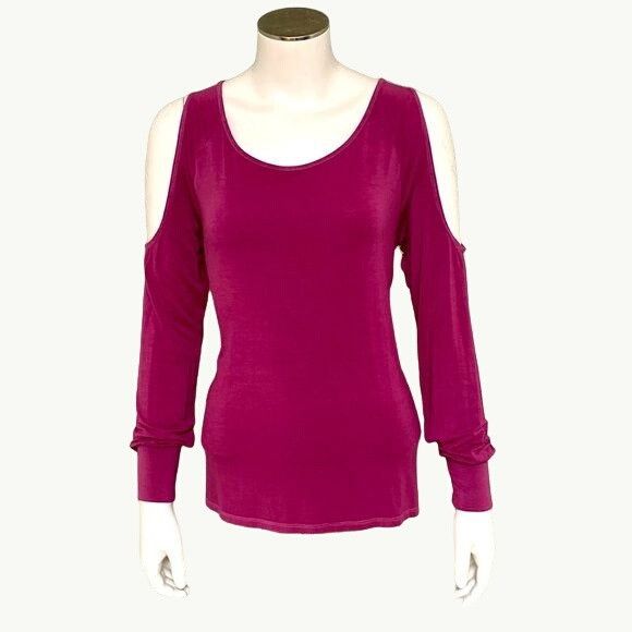 American Eagle Outfitters American Eagle Outfitters Viscose Spandex Soft Sexy Tee Mauv Size XS / US 0-2 / IT 36-38 - 1 Thumbnail