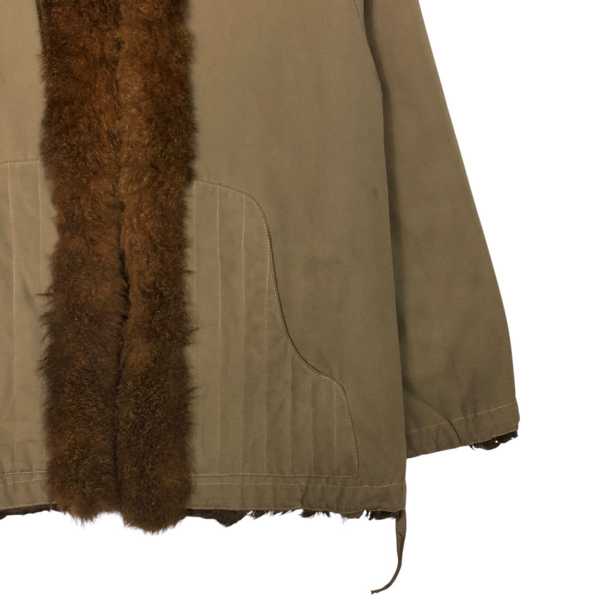 Japanese Brand VINTAGE CHORE JACKET MINK FUR BLANKET UNBRANDED ISSEY MIYAKE Size US M / EU 48-50 / 2 - 7 Thumbnail