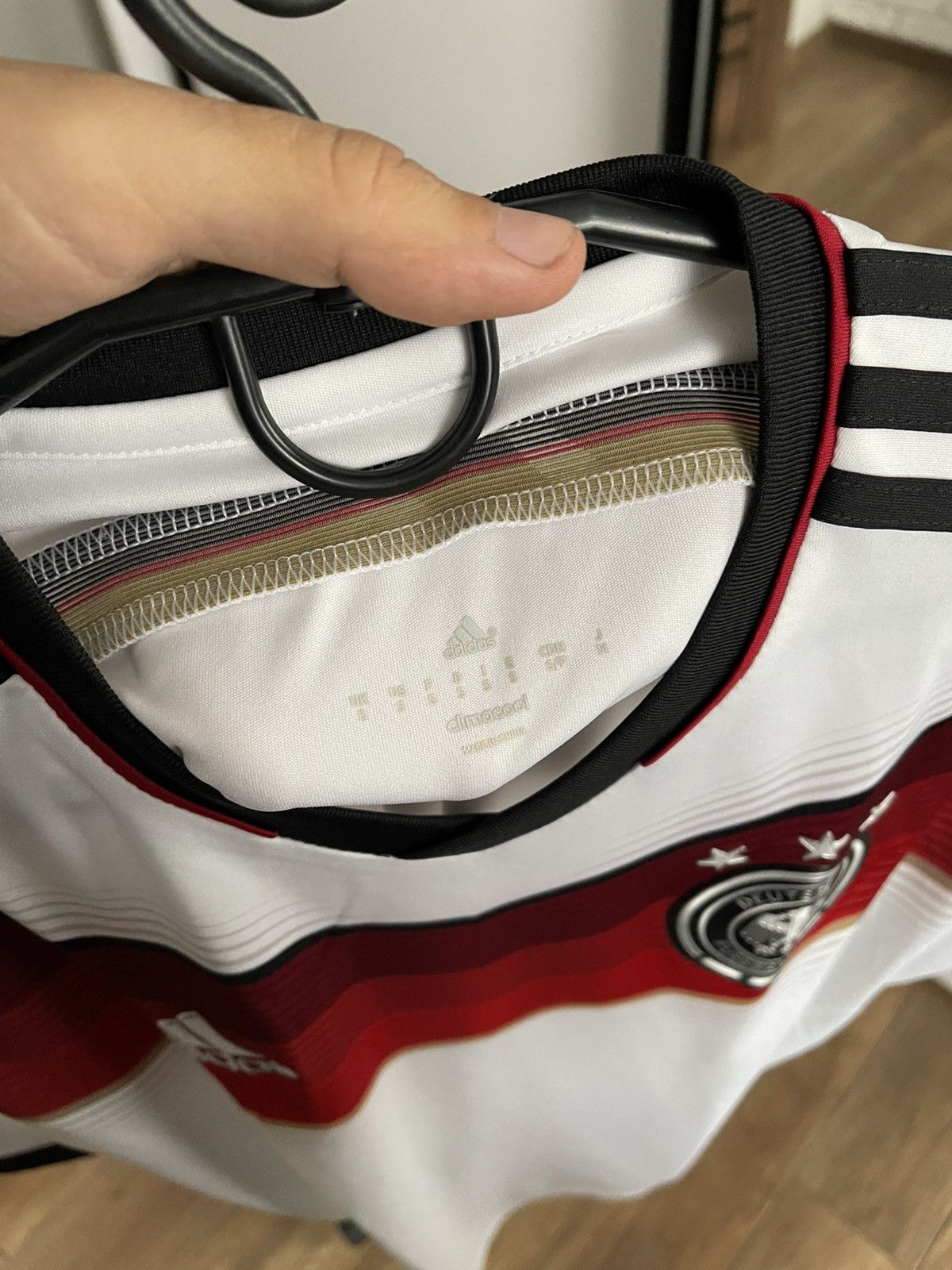 Adidas 2014/2015 Adidas Germany Soccer Jersey T-Shirt Tee Size US S / EU 44-46 / 1 - 9 Thumbnail