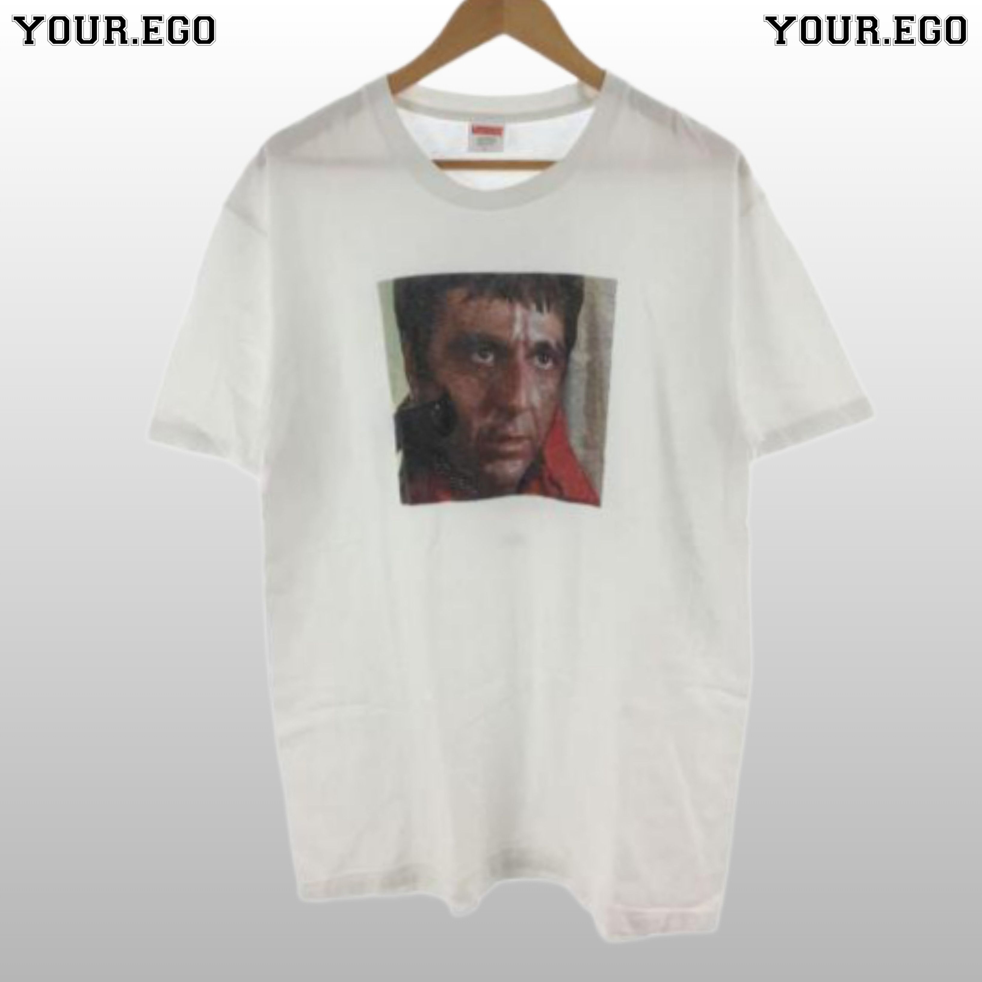 FW17 SUPREME SCARFACE SHOWER TEE BLACK S-XL 送料無料 WEEK8 Supreme FW17 x Scarface Shower Tee Black Crossover Short