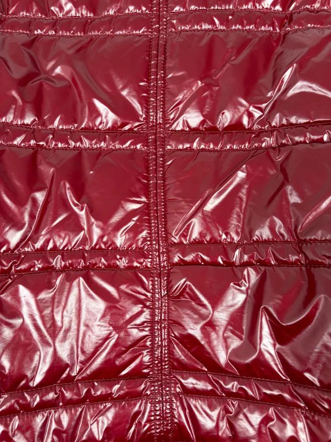 Daniele Alessandrini Daniele Alessandrini Bordeaux Nylon Quilted Jacket Size US S / EU 44-46 / 1 - 9 Thumbnail