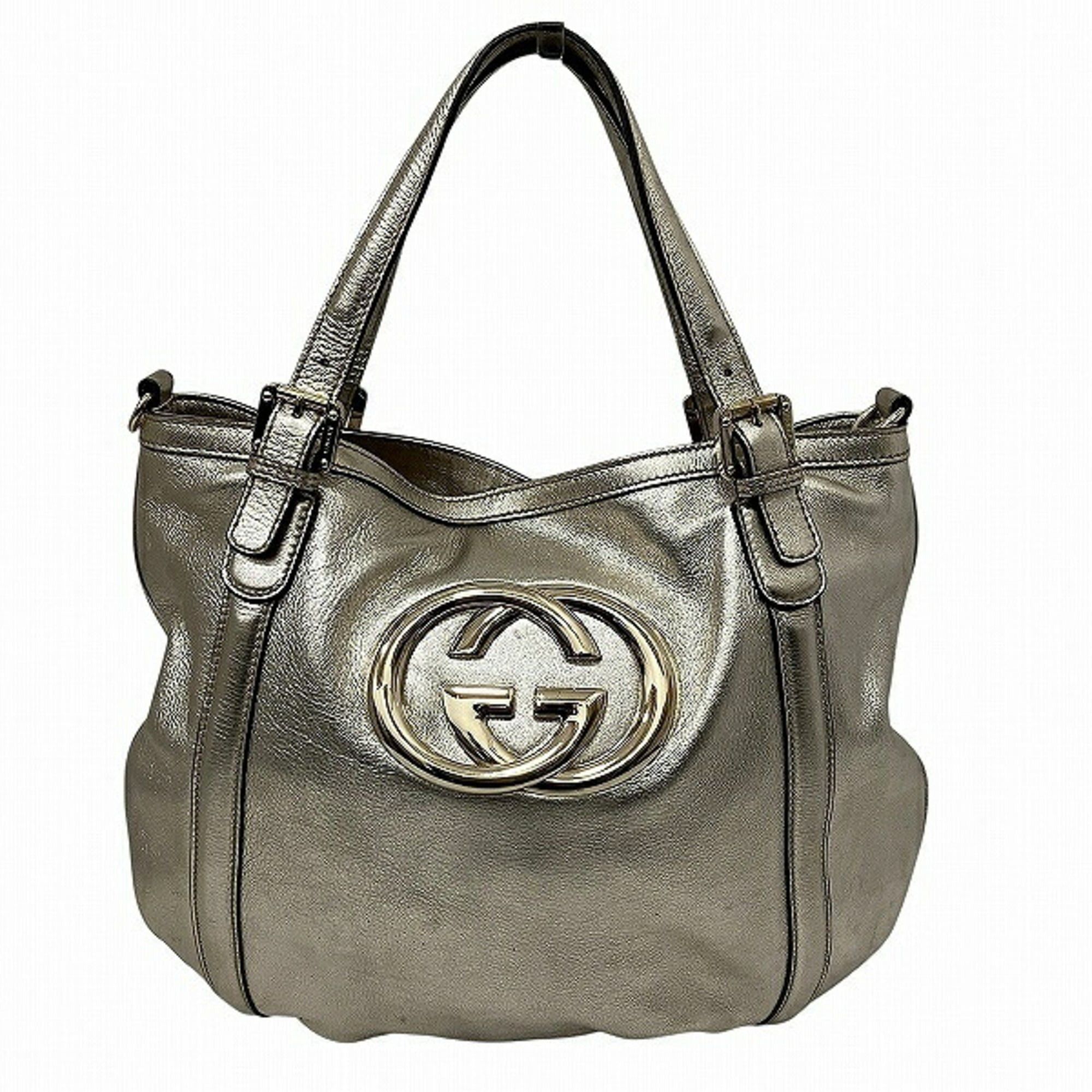 Gucci Gucci Double G 162886 2-Way Handbag Shoulder Bag for Women Size ONE SIZE - 1 Thumbnail