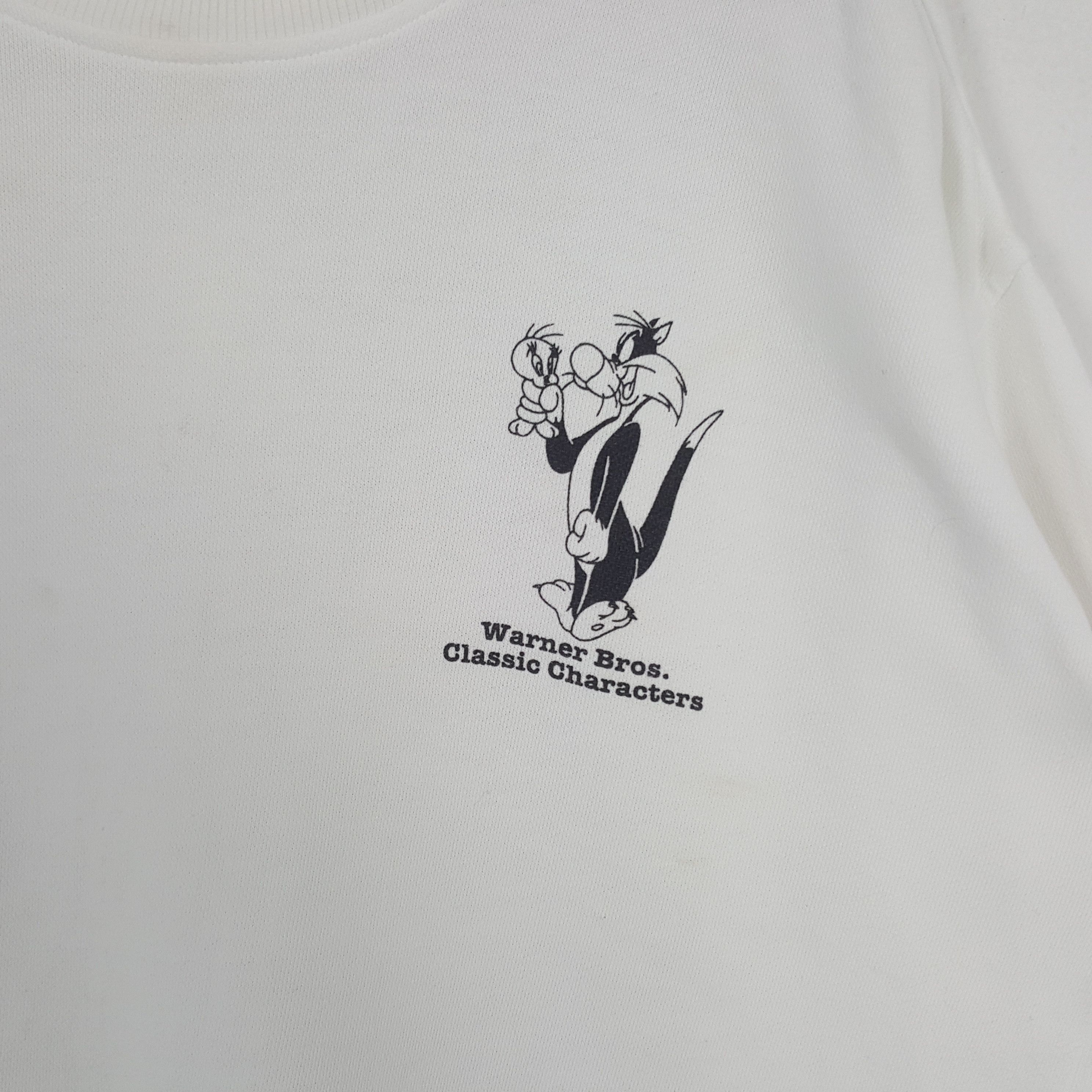 Vintage × Warner Bros Vintage Lonney Tunes Warner Bros Characters Sweatshirt Size US L / EU 52-54 / 3 - 4 Thumbnail