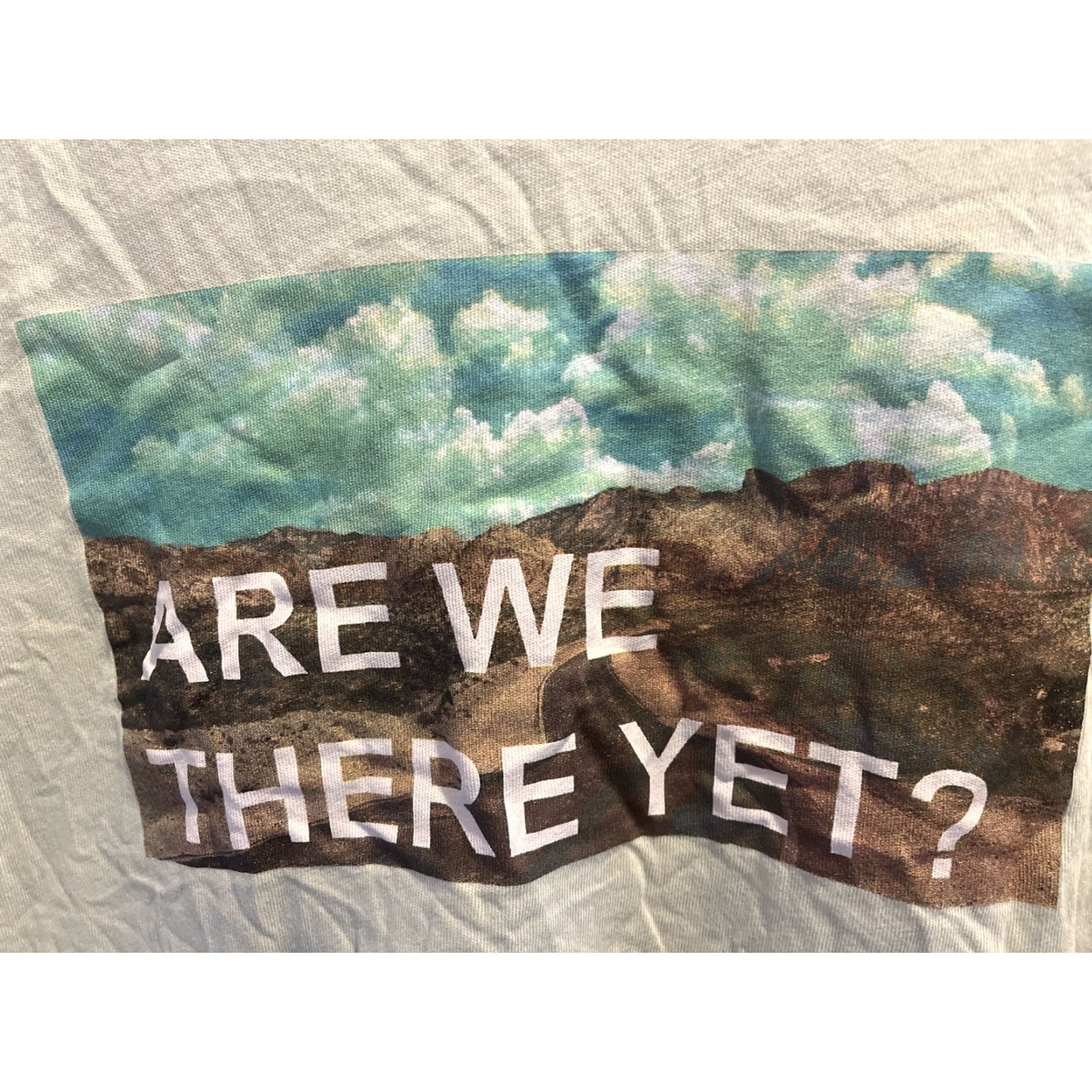 Vintage VINTAGE Aerie Women’s T-Shirt Adult Medium Green Screen Print Western US Travel Casual Size M / US 6-8 / IT 42-44 - 2 Thumbnail