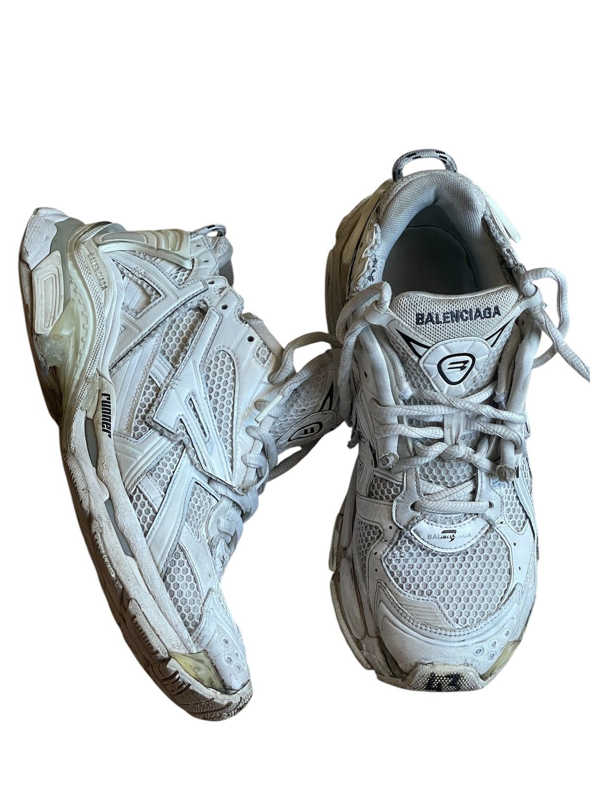 Balenciaga Balenciaga runner white Size US 9.5 / EU 42-43 - 1 Thumbnail