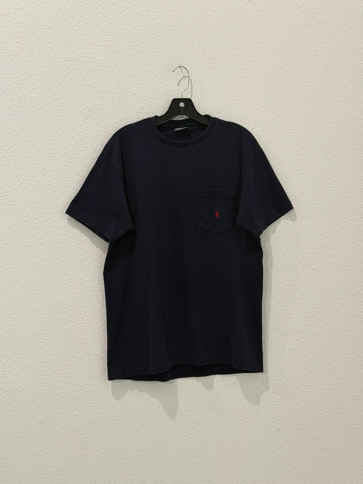 Polo Ralph Lauren Vintage 90s POLO RalphLauren Pocket TShirt Small Made in USA Size US S / EU 44-46 / 1 - 1 Thumbnail