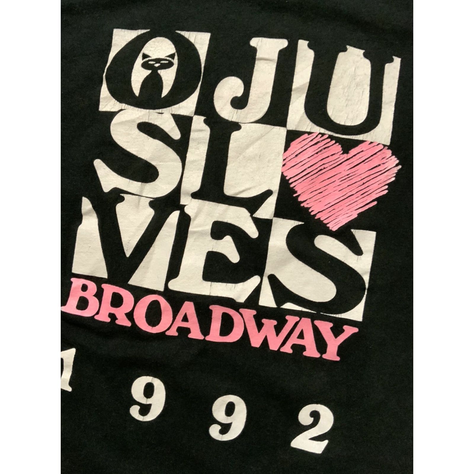Vintage VINTAGE Broadway Musical Black Cat Single Stitch S/S T-Shirt Sz.M Black Cat Size US S / EU 44-46 / 1 - 5 Thumbnail