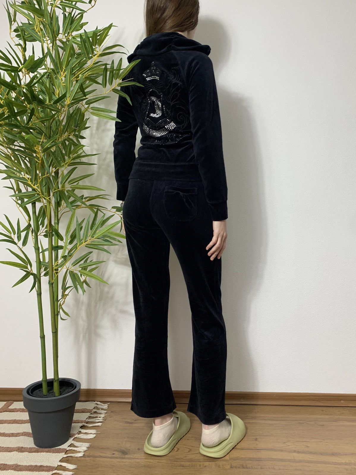 T26 Juicy Couture ロンT ブラック S 古着 2024年最新海外 ロンT Couture Juicy T26 ブラック メルカリ