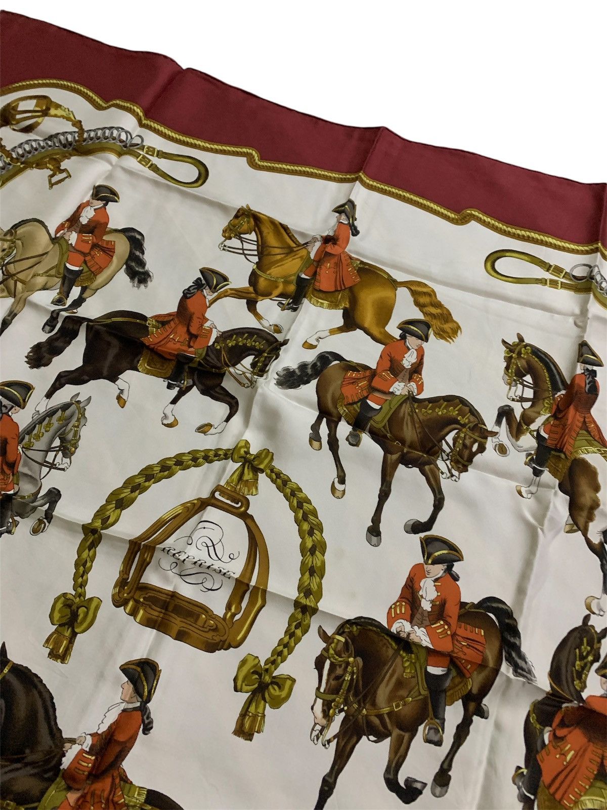Hermes Hermes Paris Silk Handkerchief Unisex Size ONE SIZE - 3 Thumbnail