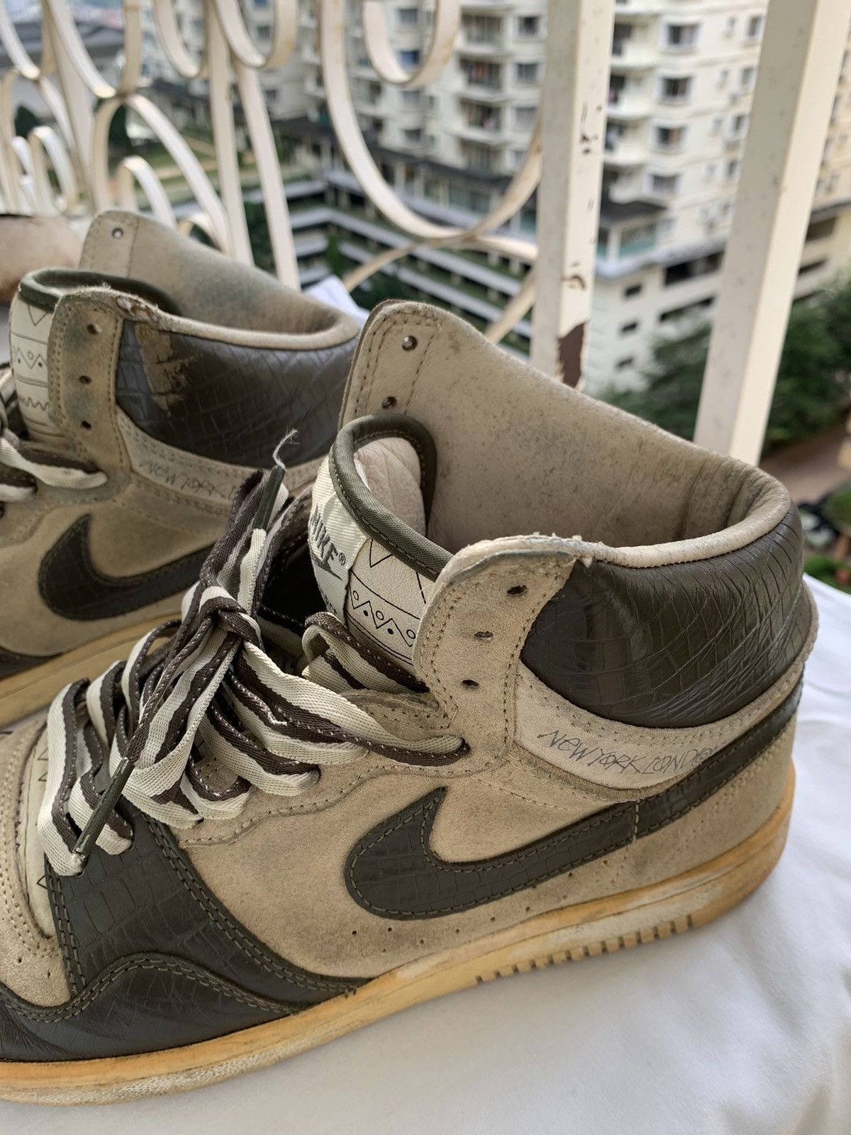Jordan Brand Grail🔥 Nike X Stussy Court Force 25th Anniversary Sneakers Size US 9 / EU 42 - 3 Thumbnail